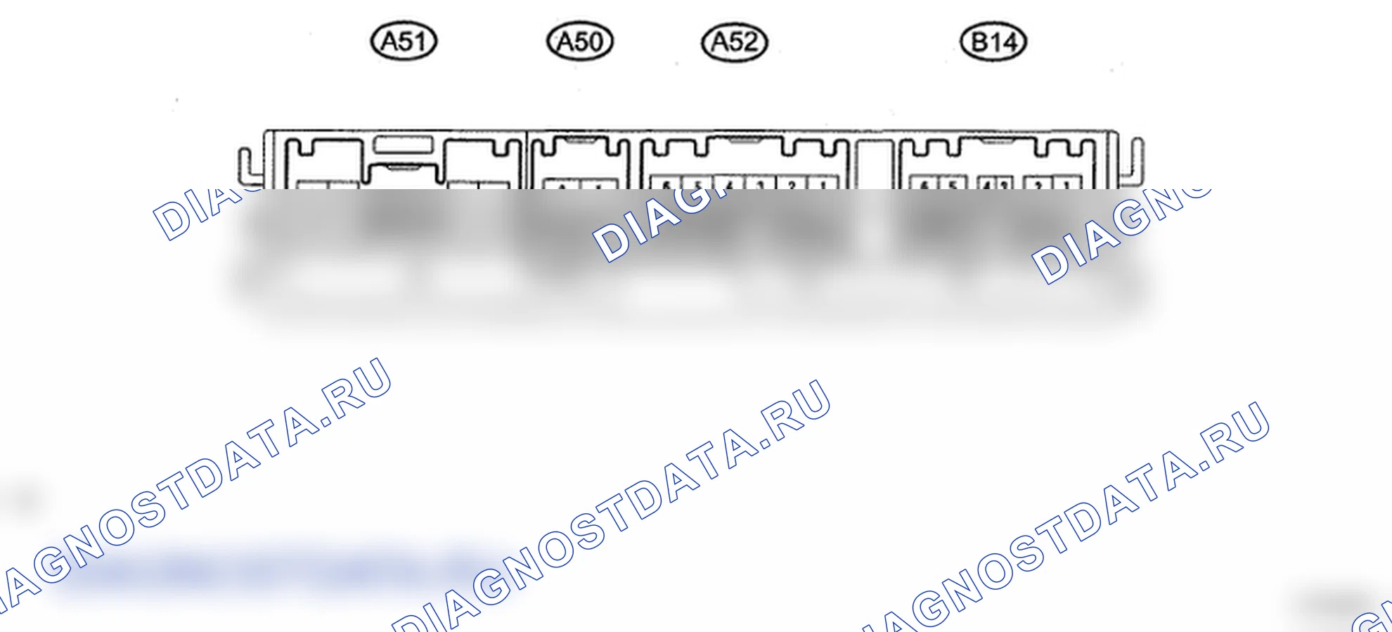 Рис. 55: КЛЕММЫ ЭБУ. Lexus LS IV