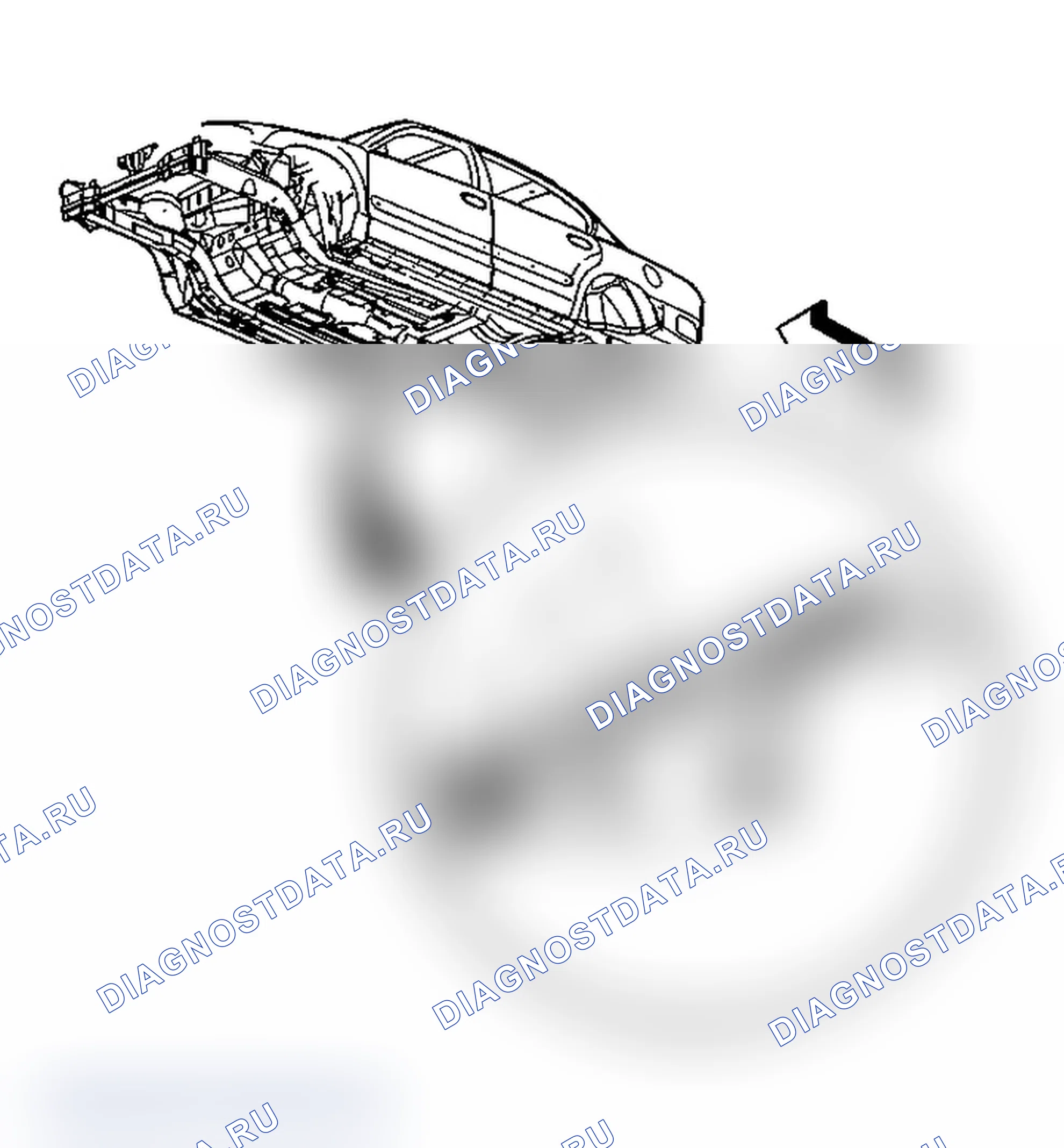 Рис. 15: Расположение компонентов топливного фильтра. Pontiac Grand AM V