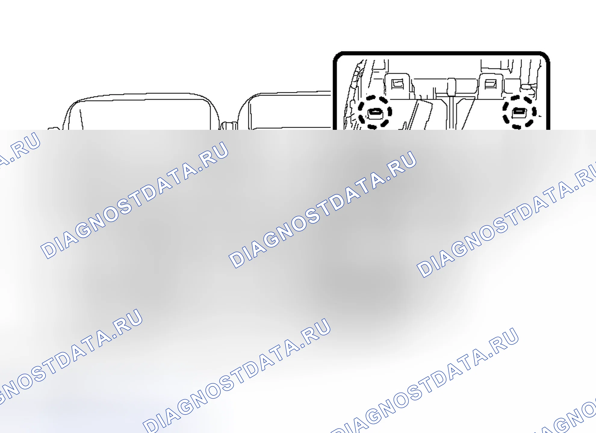 Рис. 270: ДЕМОНТАЖ. Toyota Avalon XX30