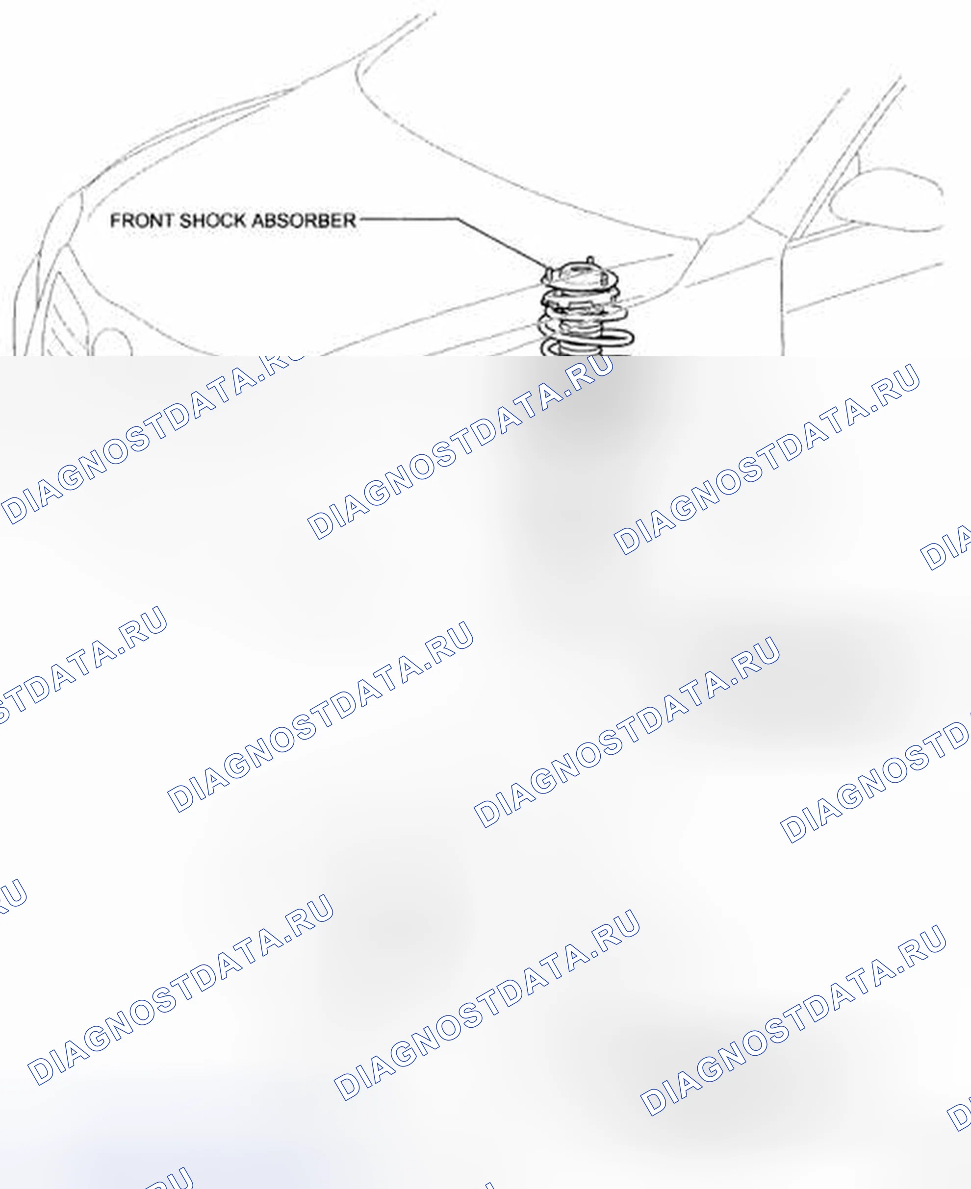 Рис. 1: РАСПОЛОЖЕНИЕ ДЕТАЛИ. Toyota Camry XV40