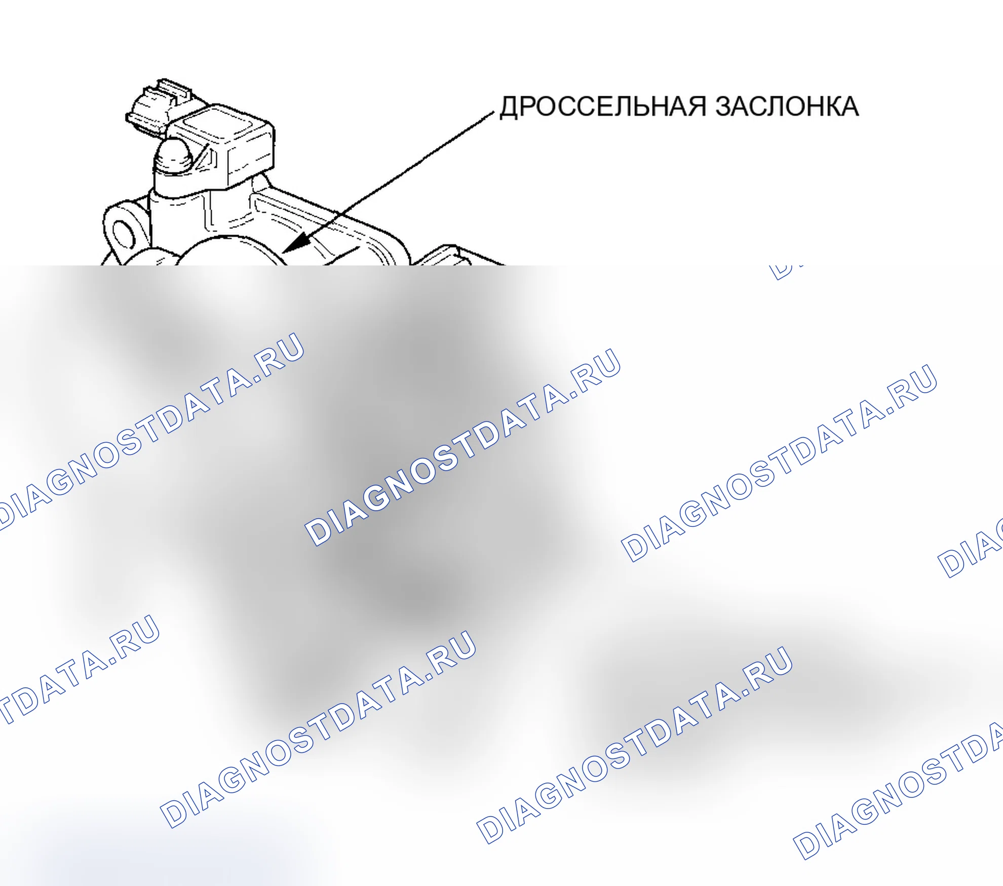 Рис. 39: Корпус дроссельной заслонки. Acura MDX I