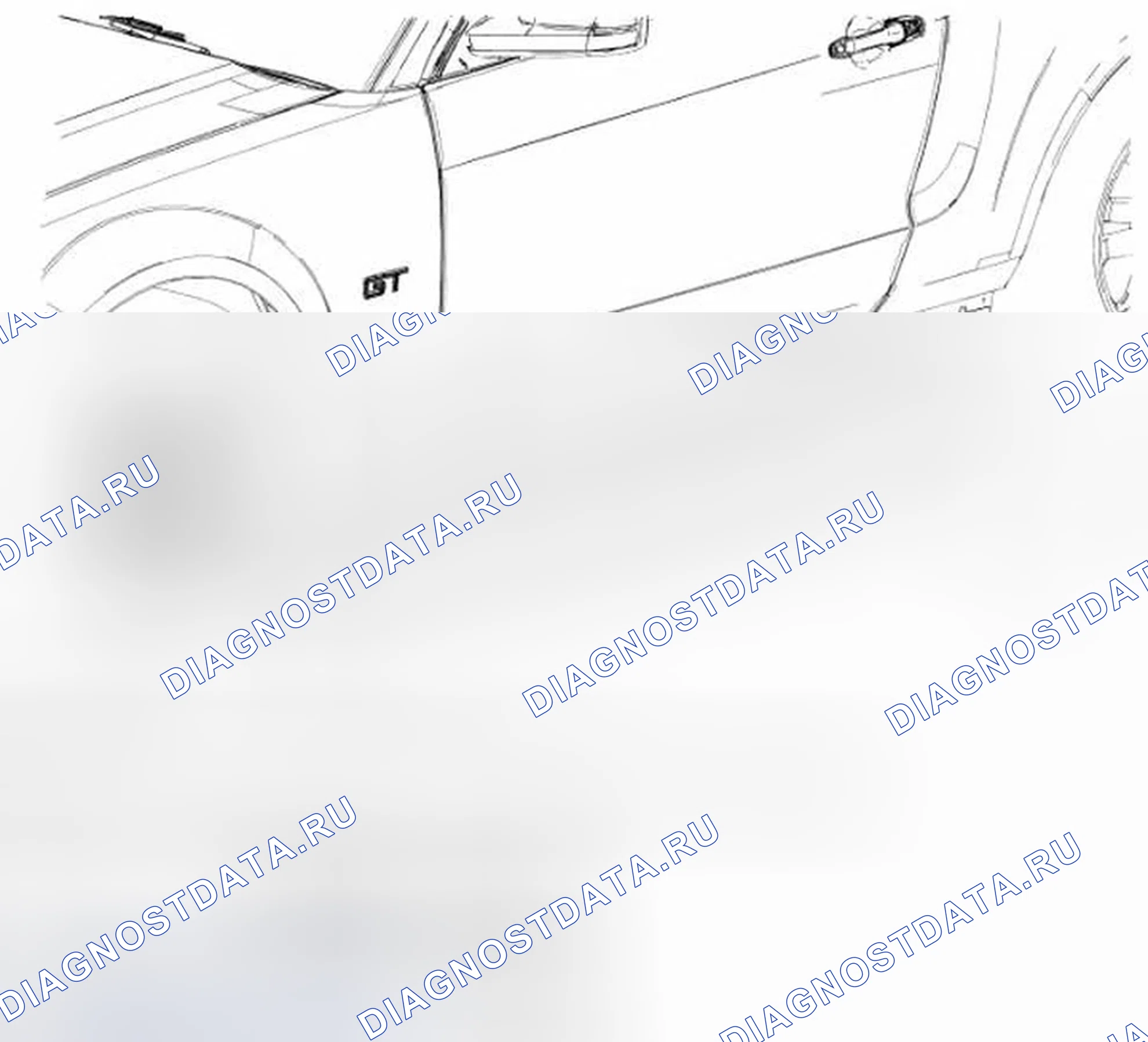 Рис. 8: Отливка панели коромысла. Ford Mustang V