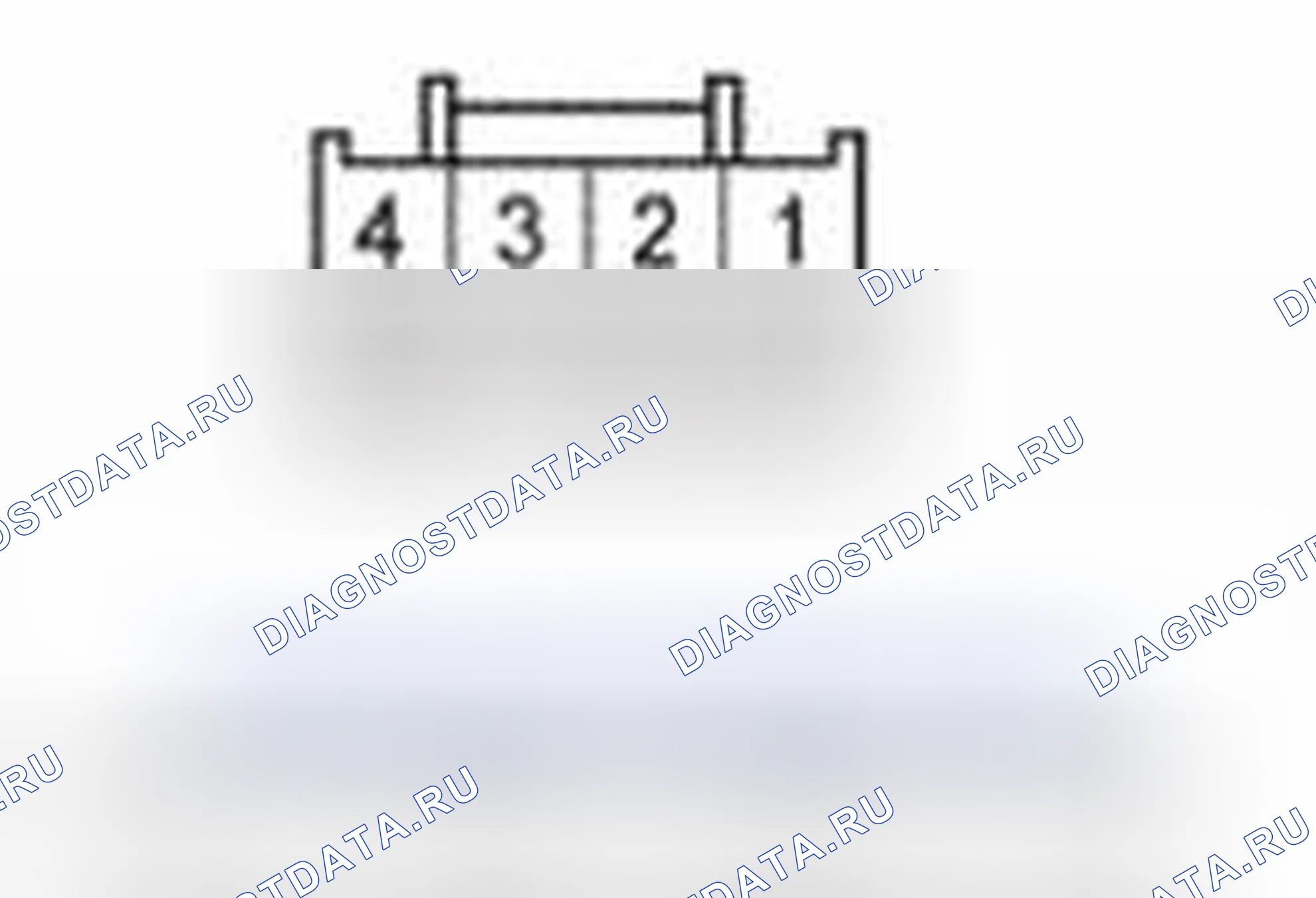 Рис. 319: РАЗЪЕМ L АУДИО-НАВИГАЦИОННОГО БЛОКА (8p). Honda CR-V IV