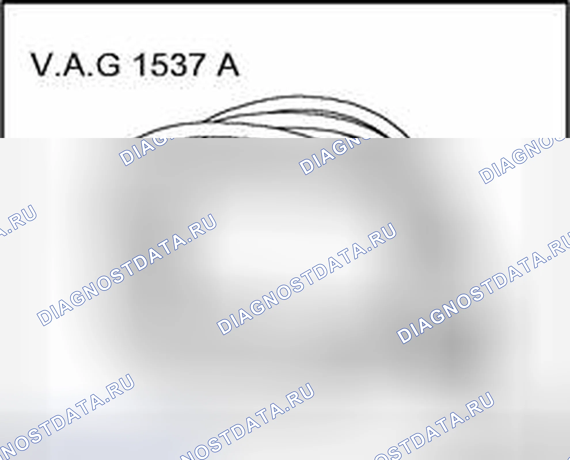 Рис. 30: Модуль управления распознаванием буксировки J345 (только модули управления от компании Westfalia), выход Dia. Volkswagen Touareg I