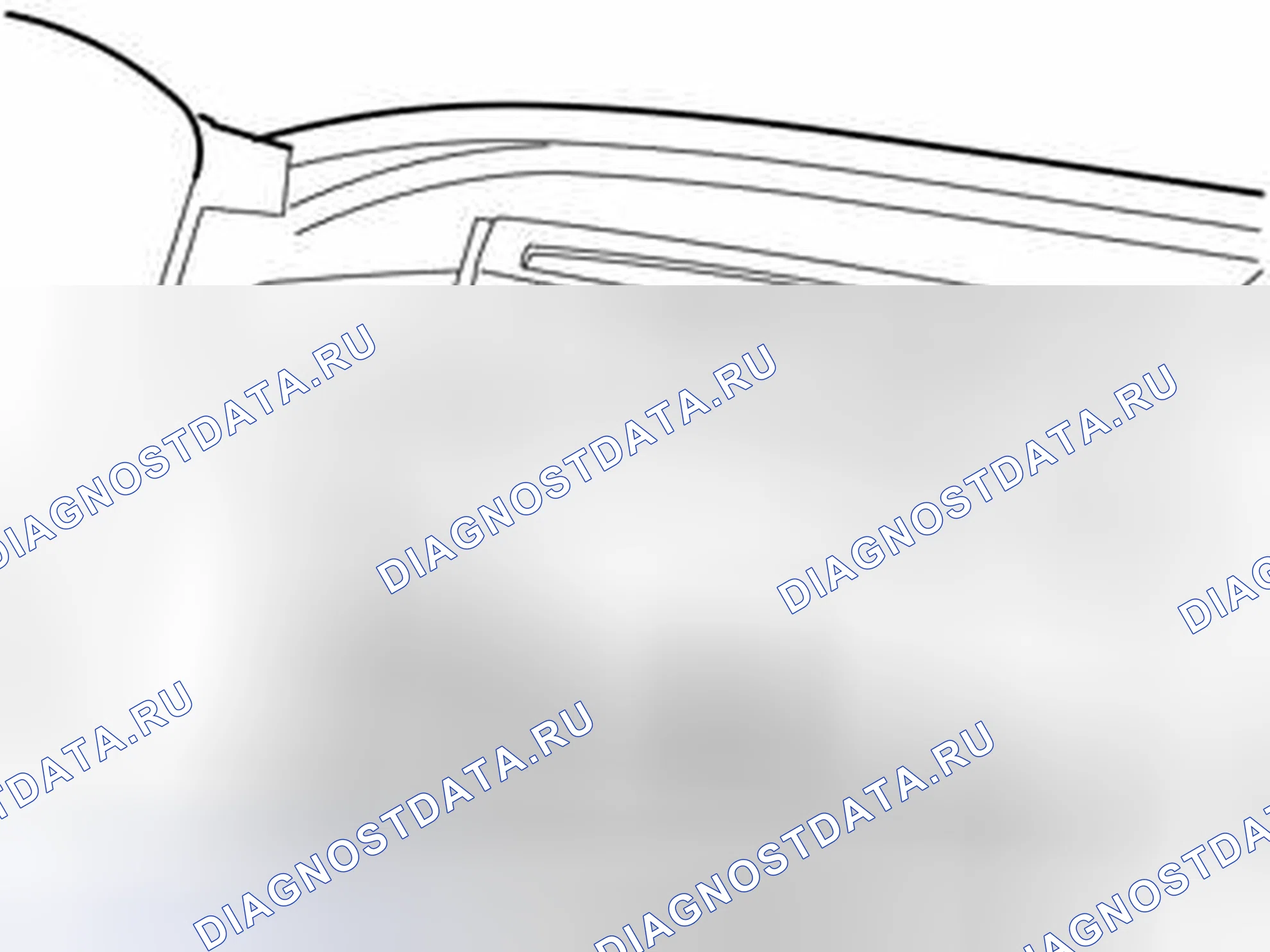 Рис. 1001: ОТНОСИТСЯ КО ВСЕМ МОДЕЛЯМ. Volvo S80 II рестайлинг