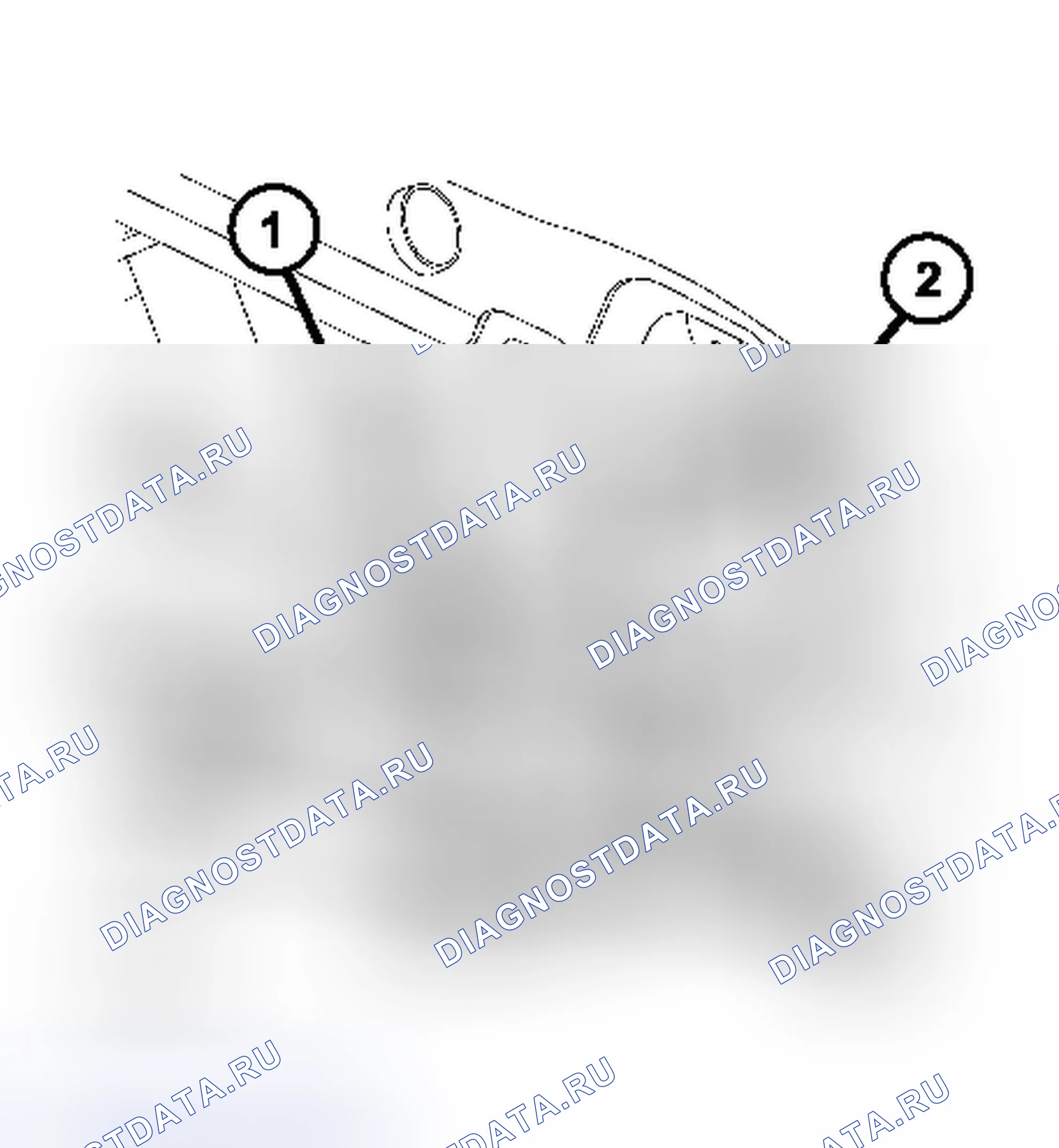 Рис. 20: ЗАДНИЙ ШЛАНГ В СБОРЕ. Dodge Durango II рестайлинг