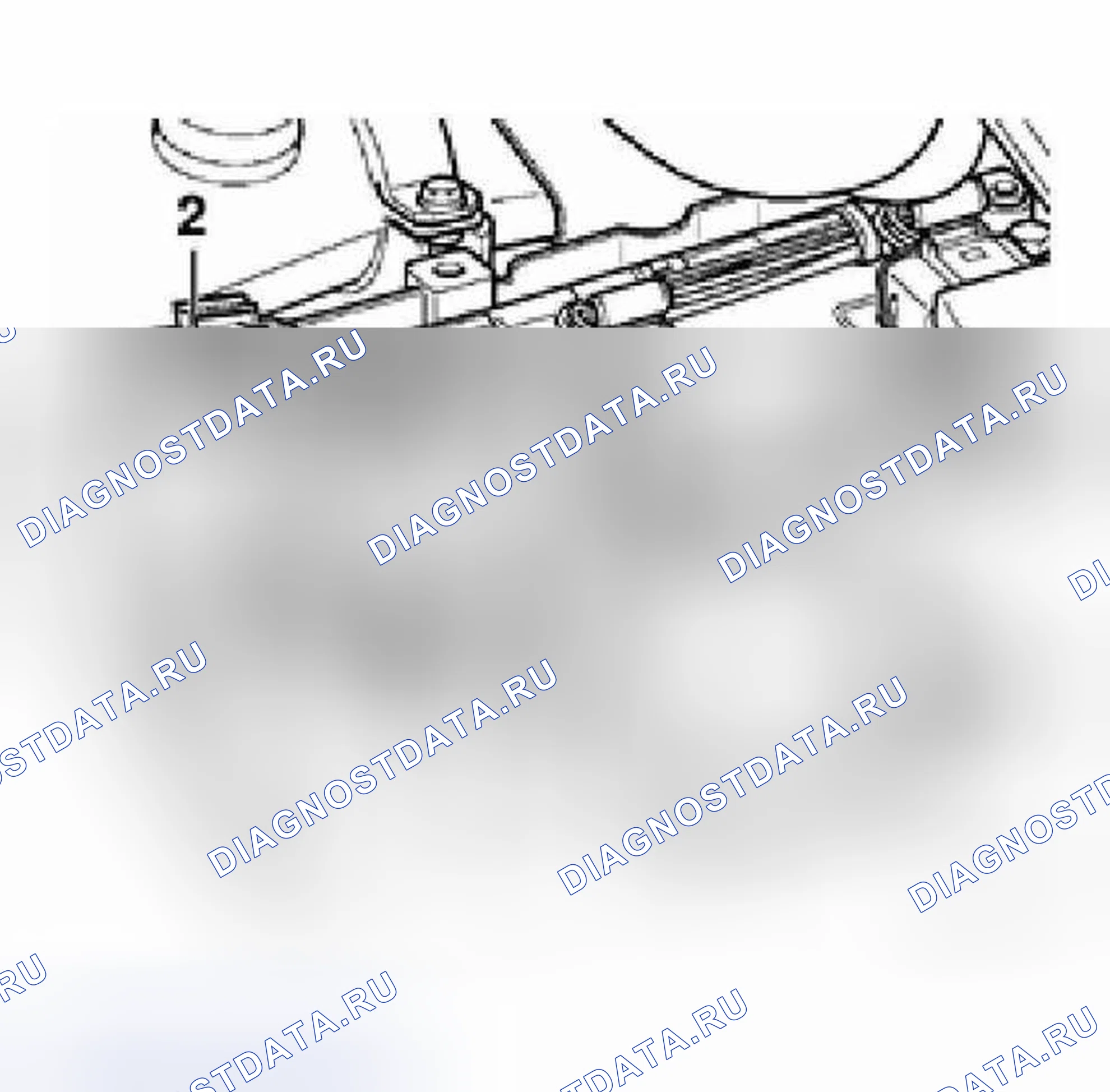 Рис. 28: Транспортные средства с кодом двигателя AWP, AWW. Volkswagen Golf Mk4