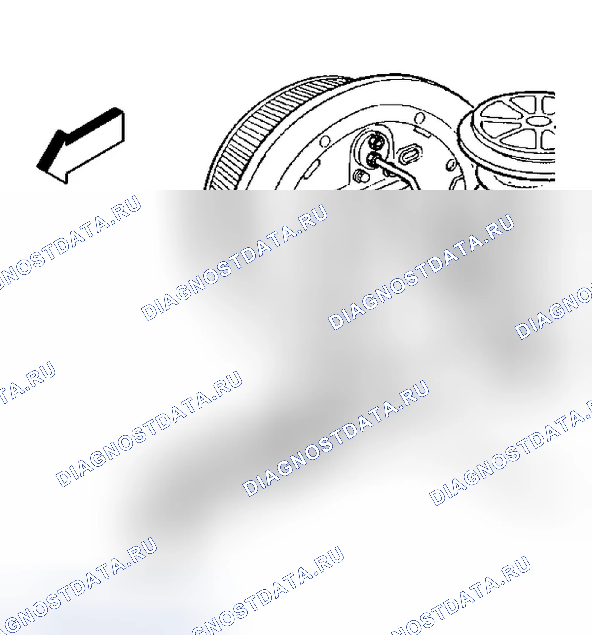 Рис. 8: Порядок демонтажа. Buick Rendezvous I