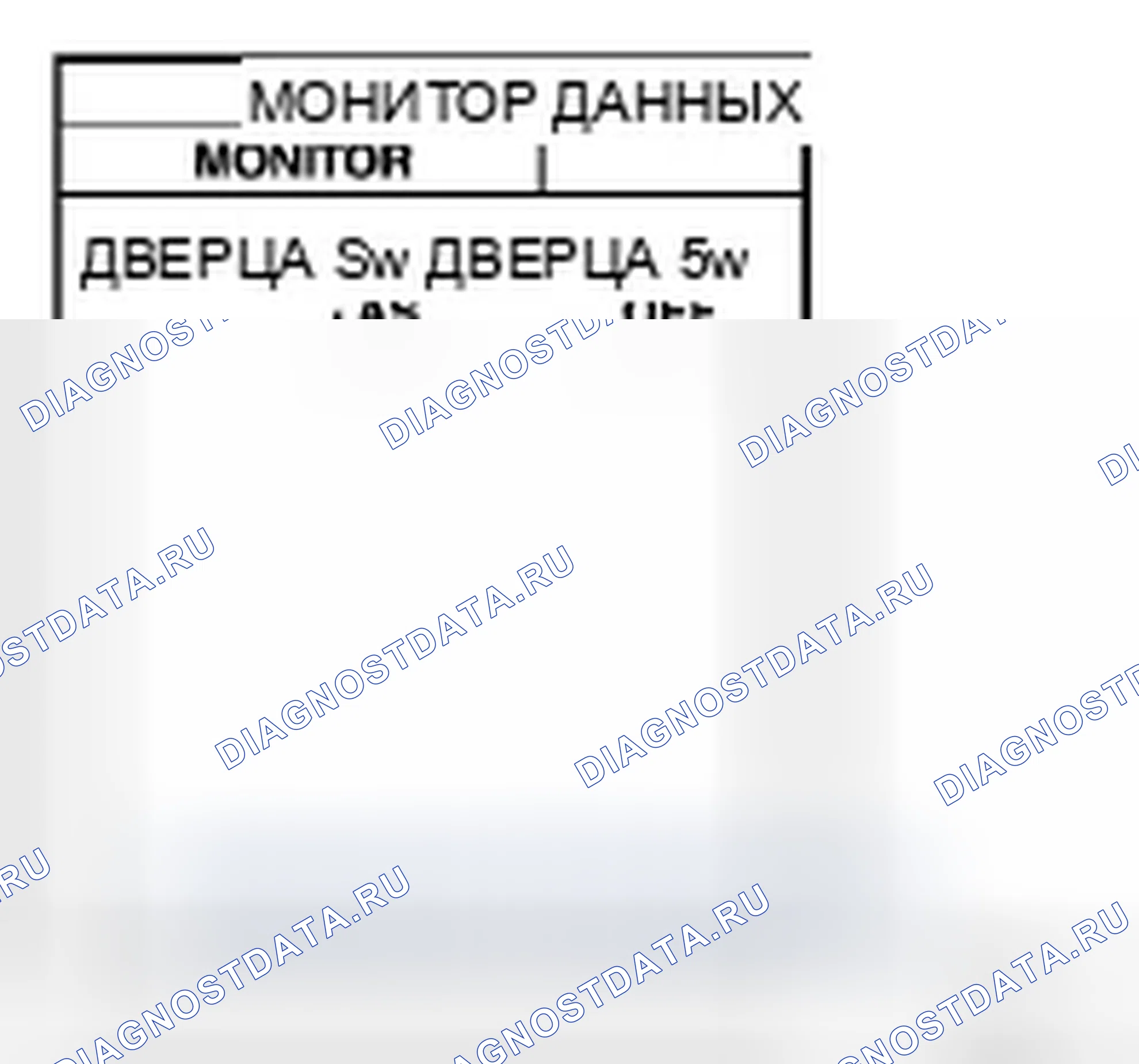 Рис. 11: Проверка дверного переключателя. Infiniti FX35 I рестайлинг