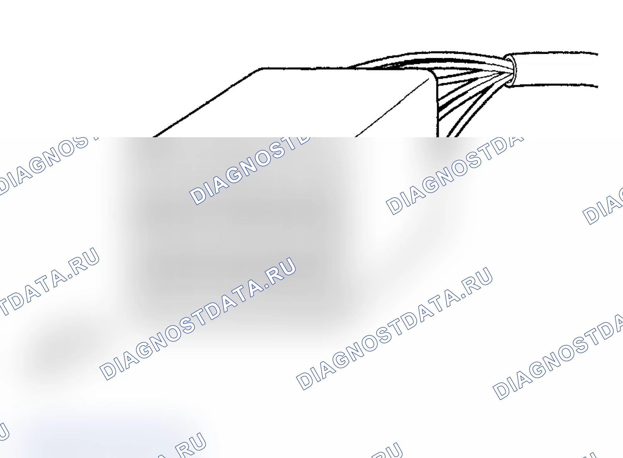 Рис. 775: Боковой разъем переключателя ингибитора. Subaru Impreza WRX GD/GG рестайлинг