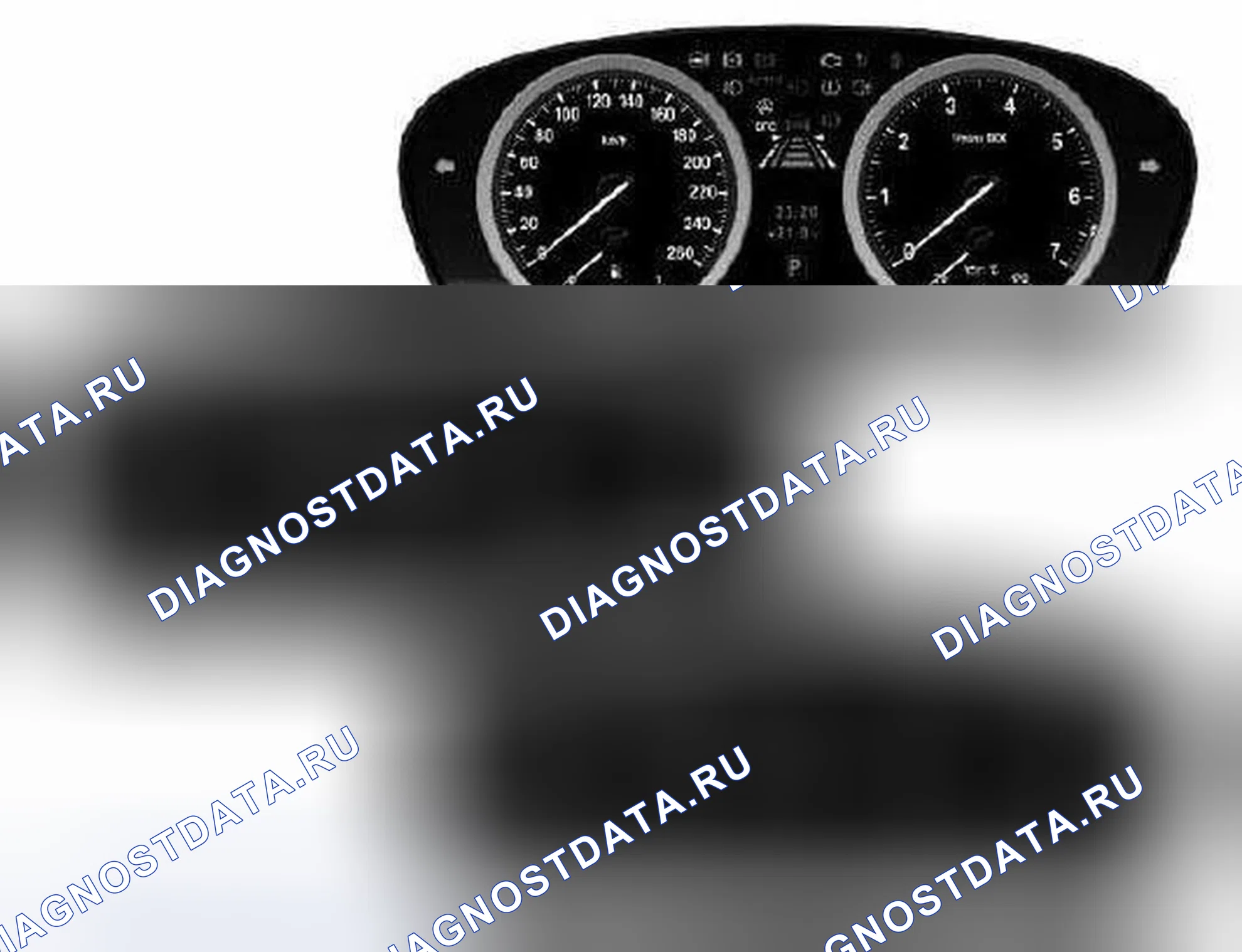 Рис. 112: Приборная панель. BMW M5 E60/E61