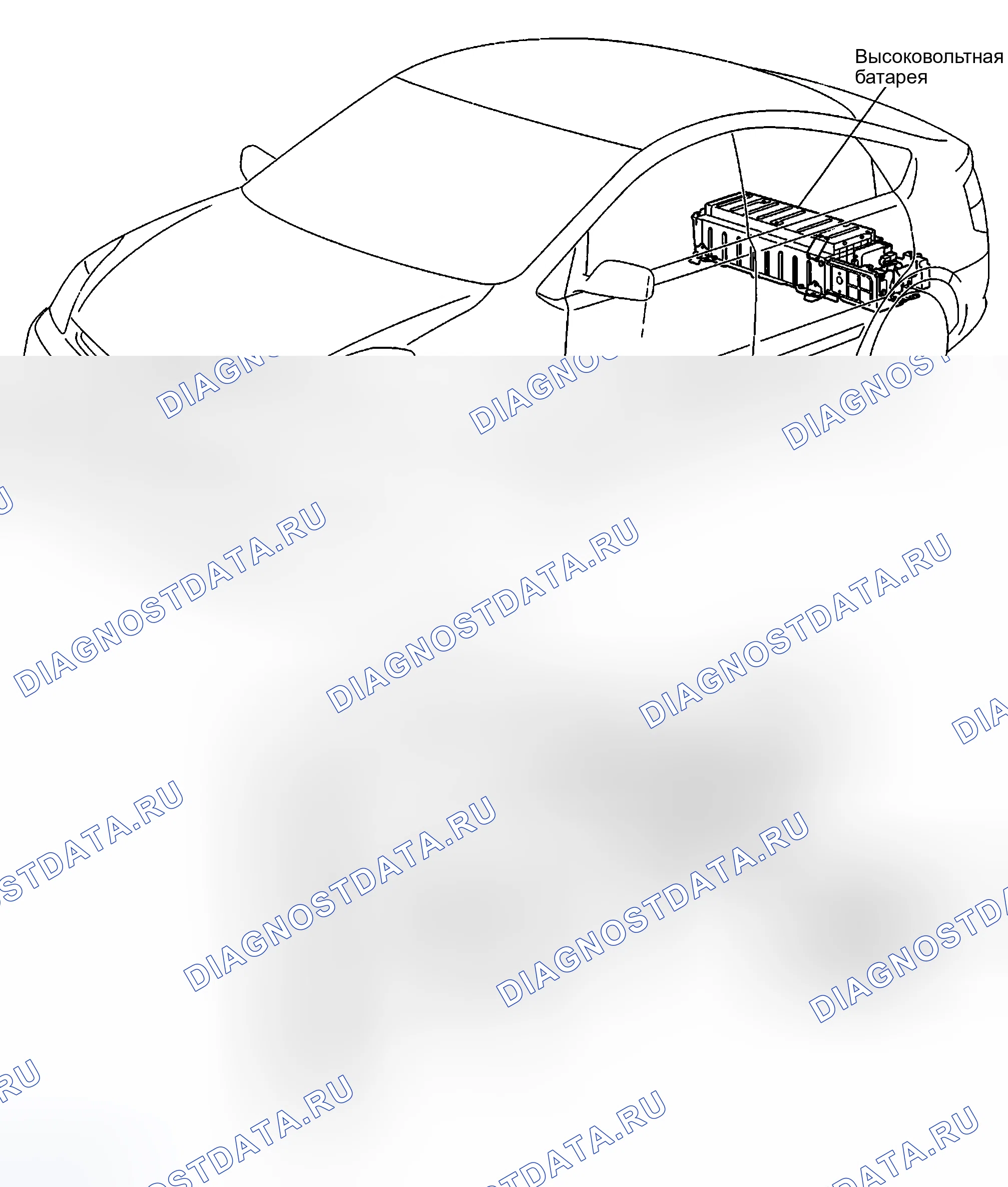 Рис. 35: РАСПОЛОЖЕНИЕ. Toyota Prius II