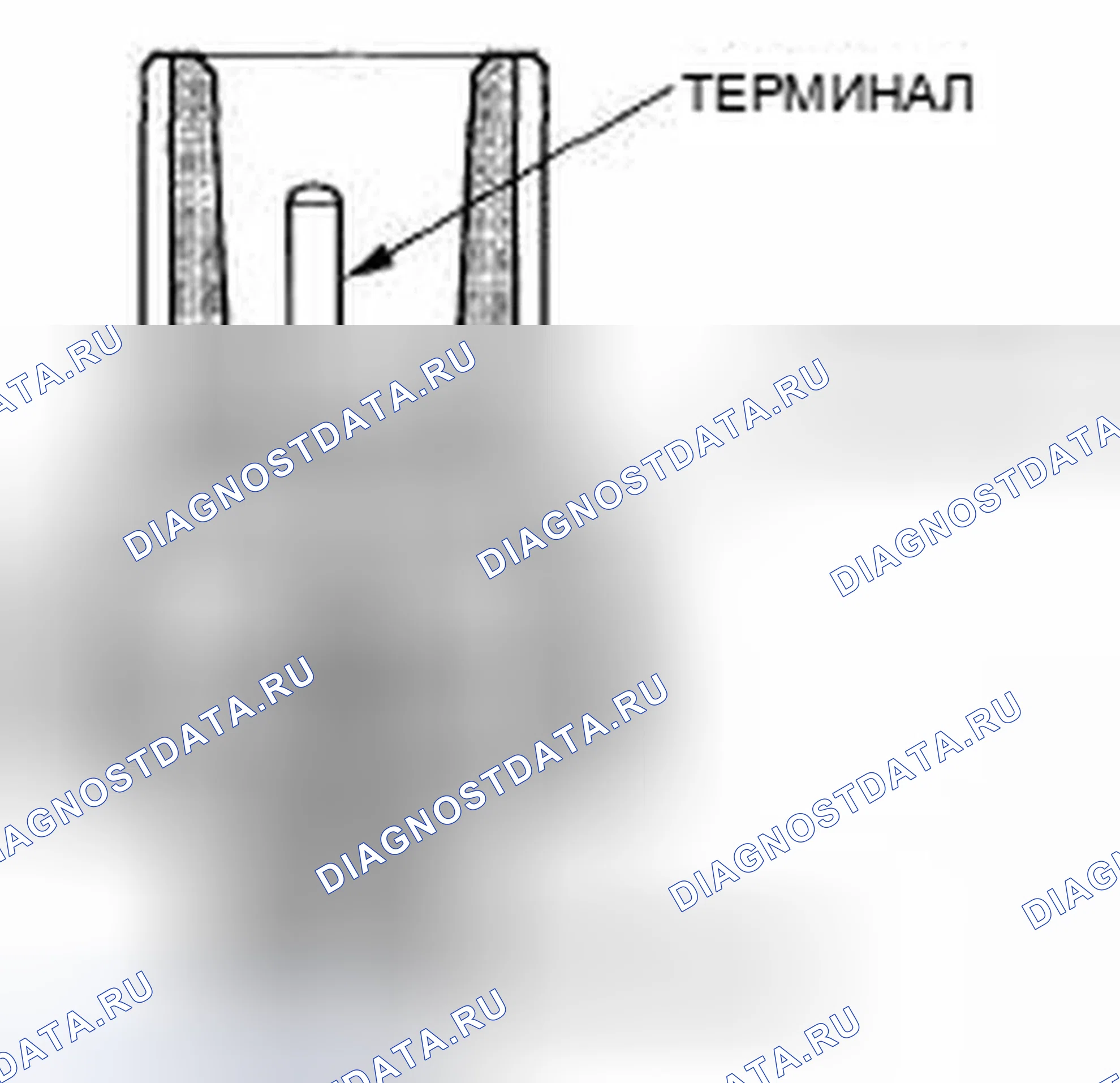 Рис. 225: Датчик детонации. Honda Element YH2 рестайлинг