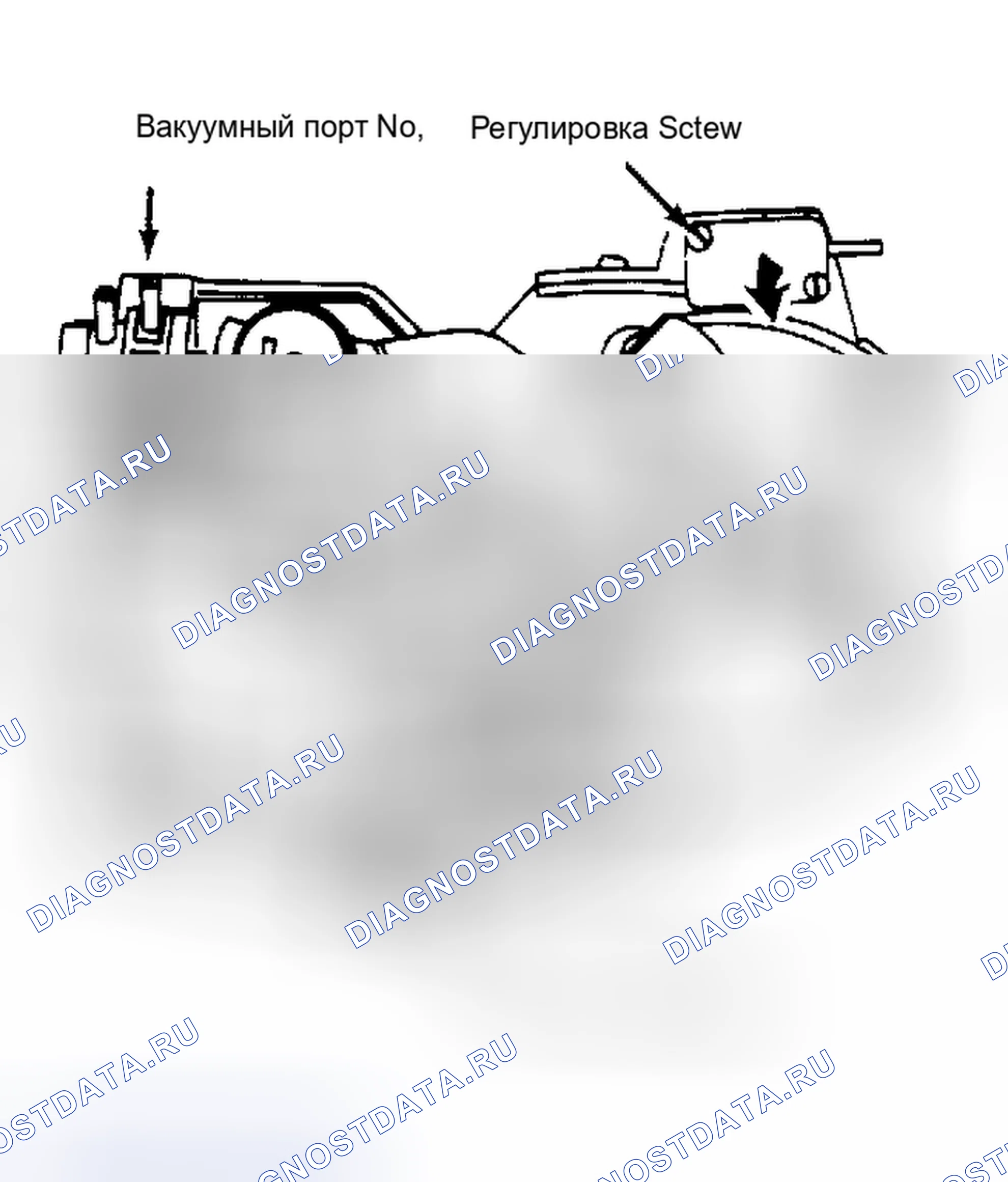 Рис. 6: Регулировка микропереключателя Поверните переключатель против часовой стрелки.. Land Rover Range Rover V