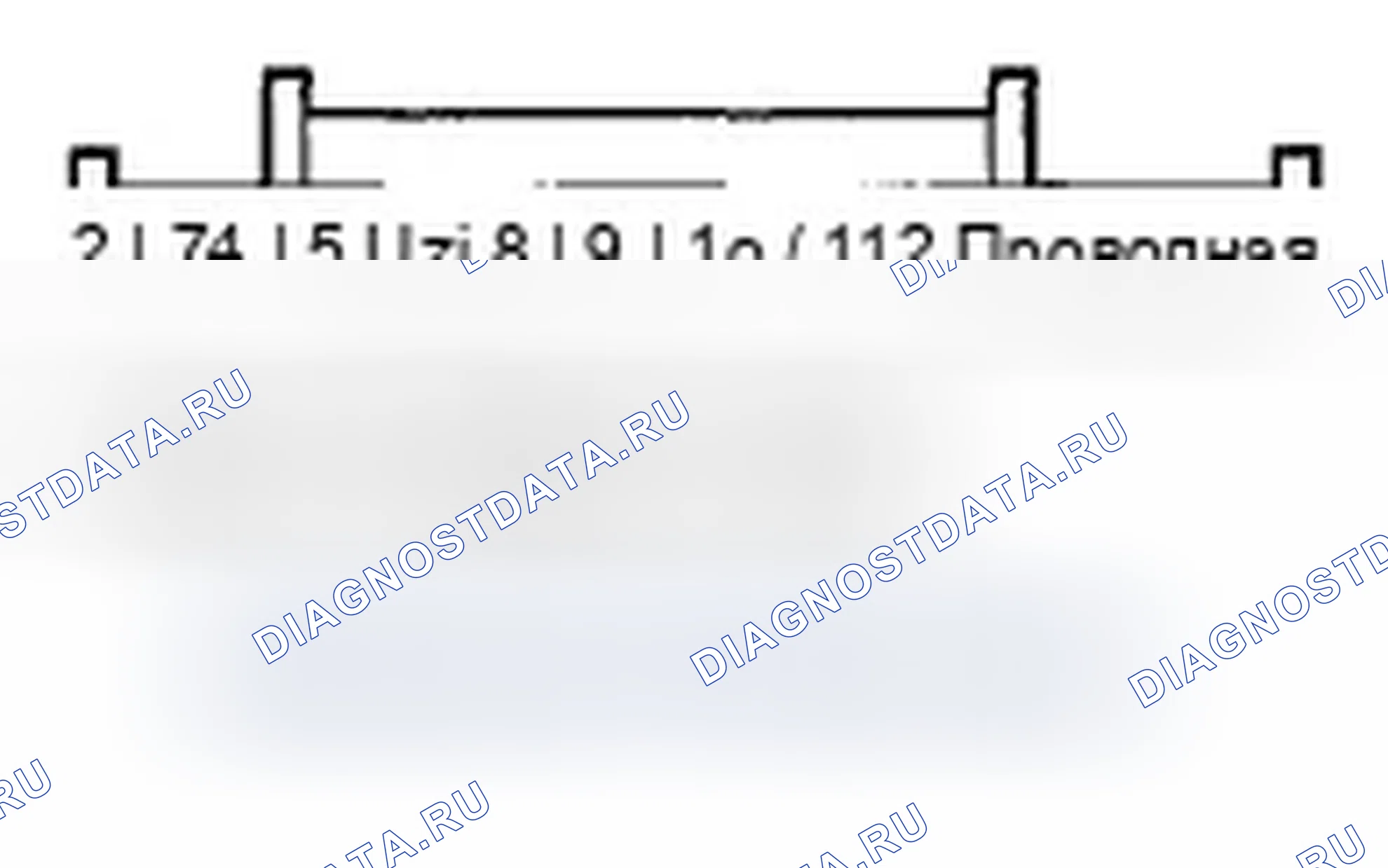 Рис. 66: РАЗЪЕМ 12P ДИСПЛЕЯ АУДИО-ОВКВ. Acura TSX II