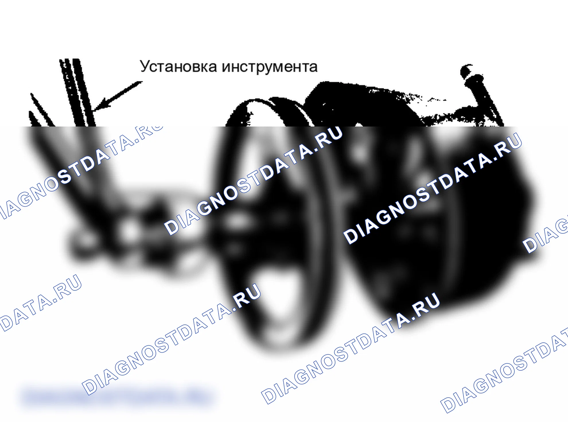 Рис. 16: Установка шкива насоса. GMC Pickup R2500 