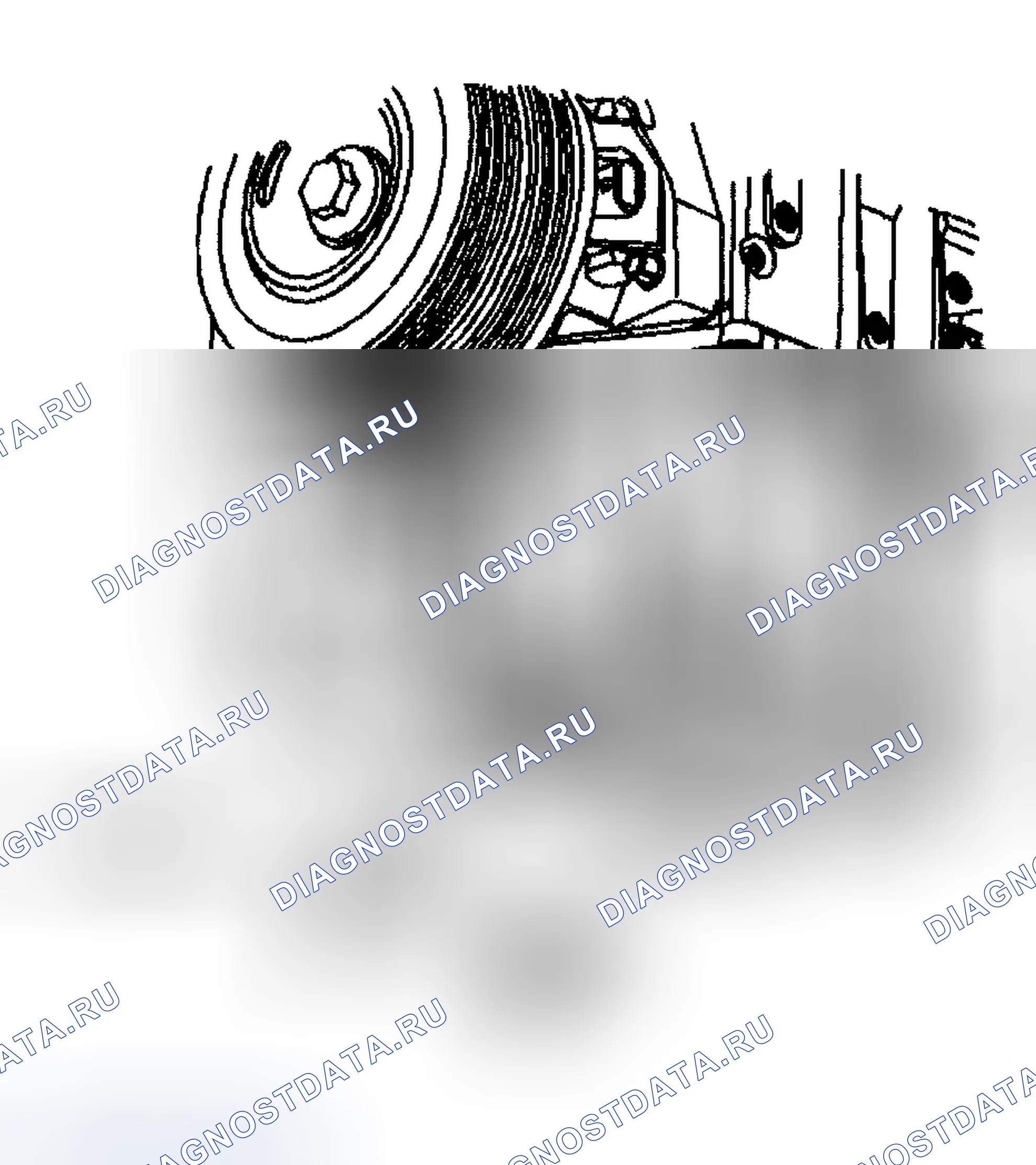 Рис. 362: Опрессовка масла. Chevrolet Impala VIII