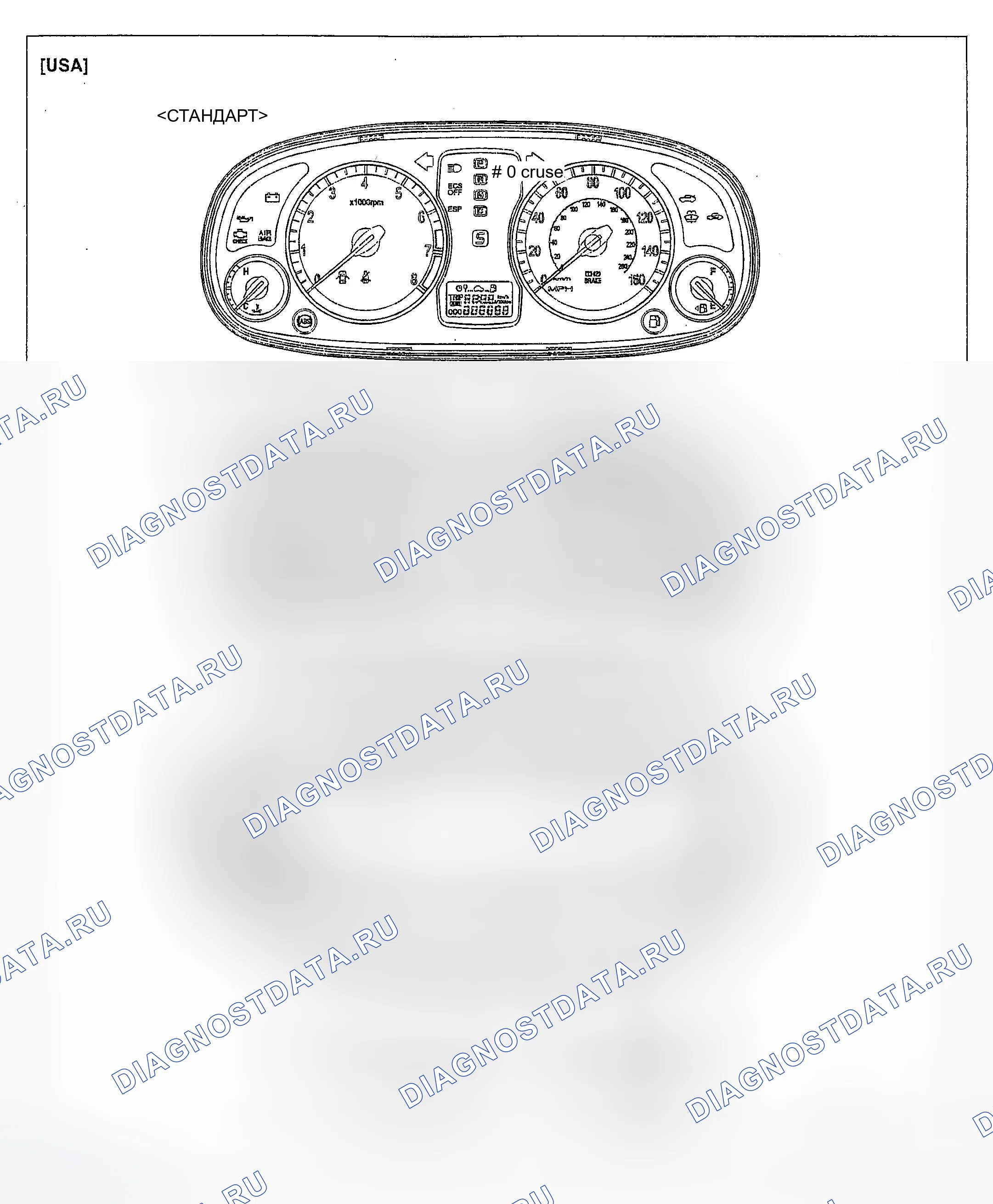 Рис. 2: КОМПОНЕНТЫ. Hyundai Azera I