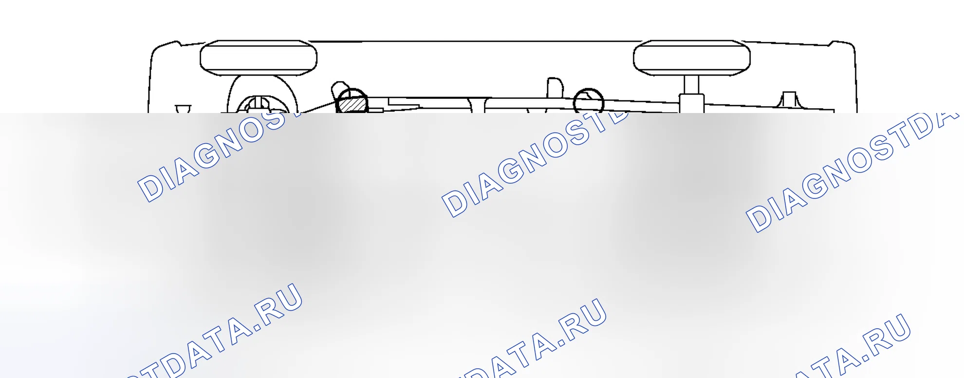 Рис. 38: МЕСТА ПОДЪЕМА И ПОДДЕРЖКИ ТРАНСПОРТНЫХ СРЕДСТВ. Toyota Tundra II
