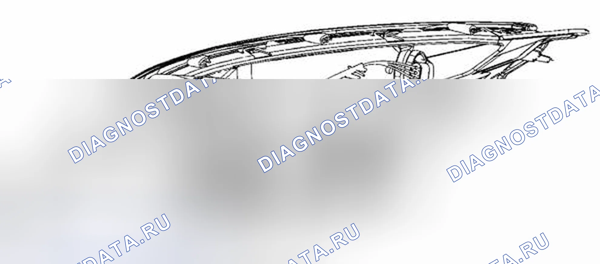 Рис. 25: Замена лампы фары (Hi Beam). Kia Rio III рестайлинг