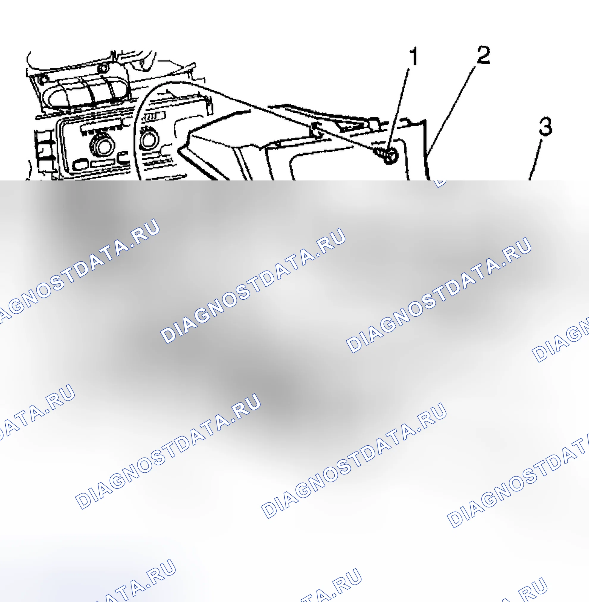 Рис. 55: Порядок демонтажа. Hyundai Terracan I