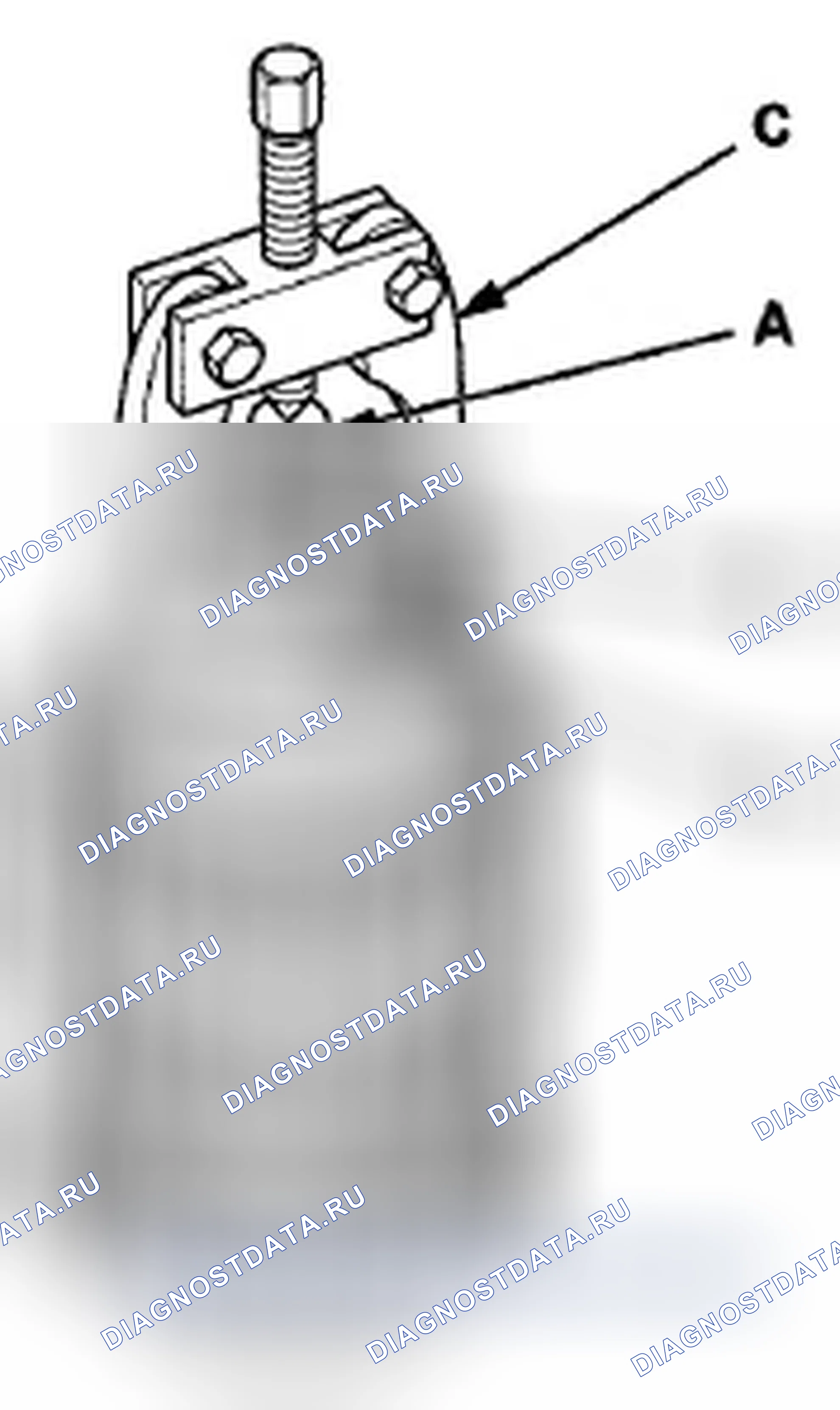 Рис. 851: Удаление. Honda Crosstour I