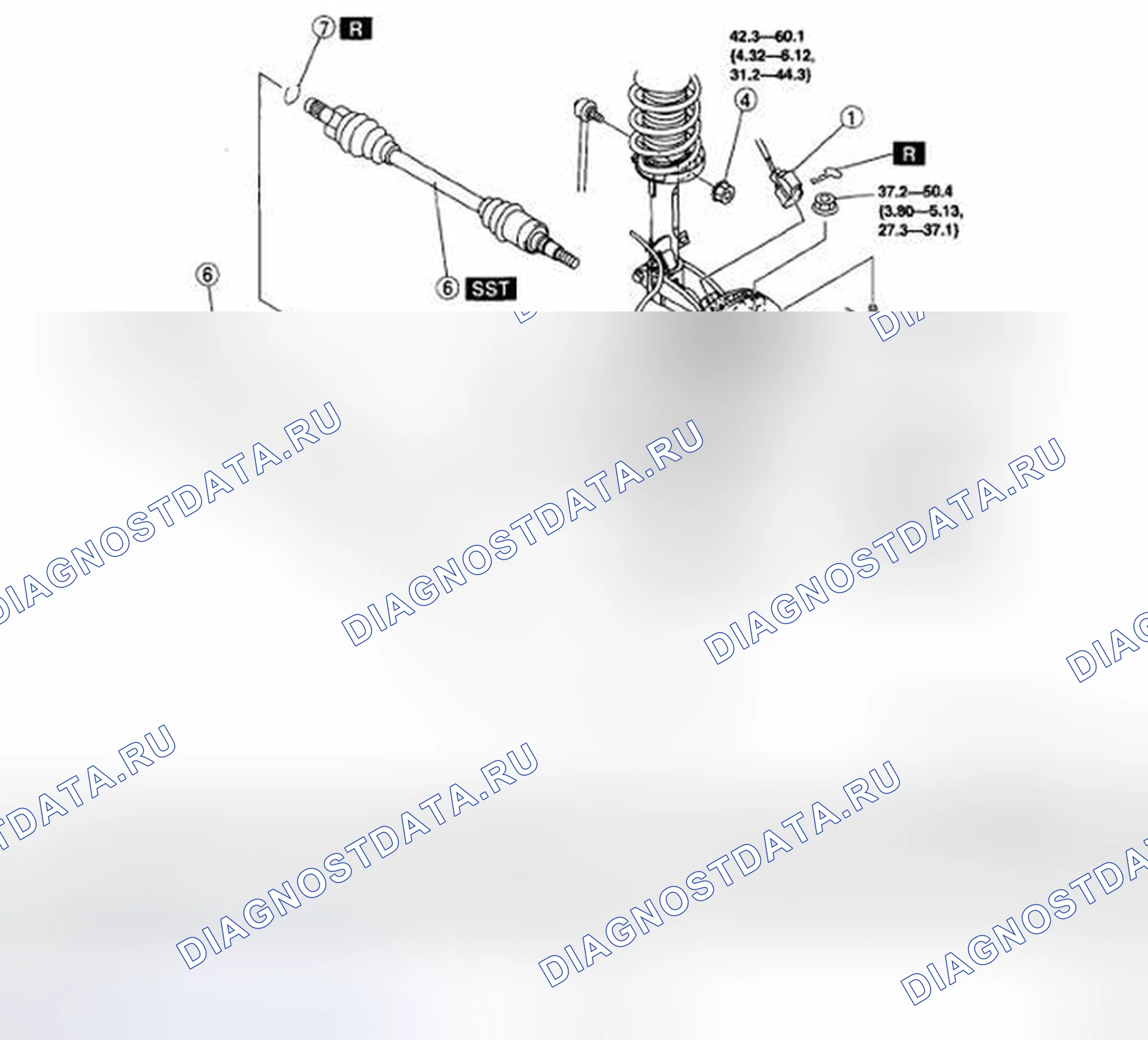 Рис. 3. Mazda 5 I рестайлинг