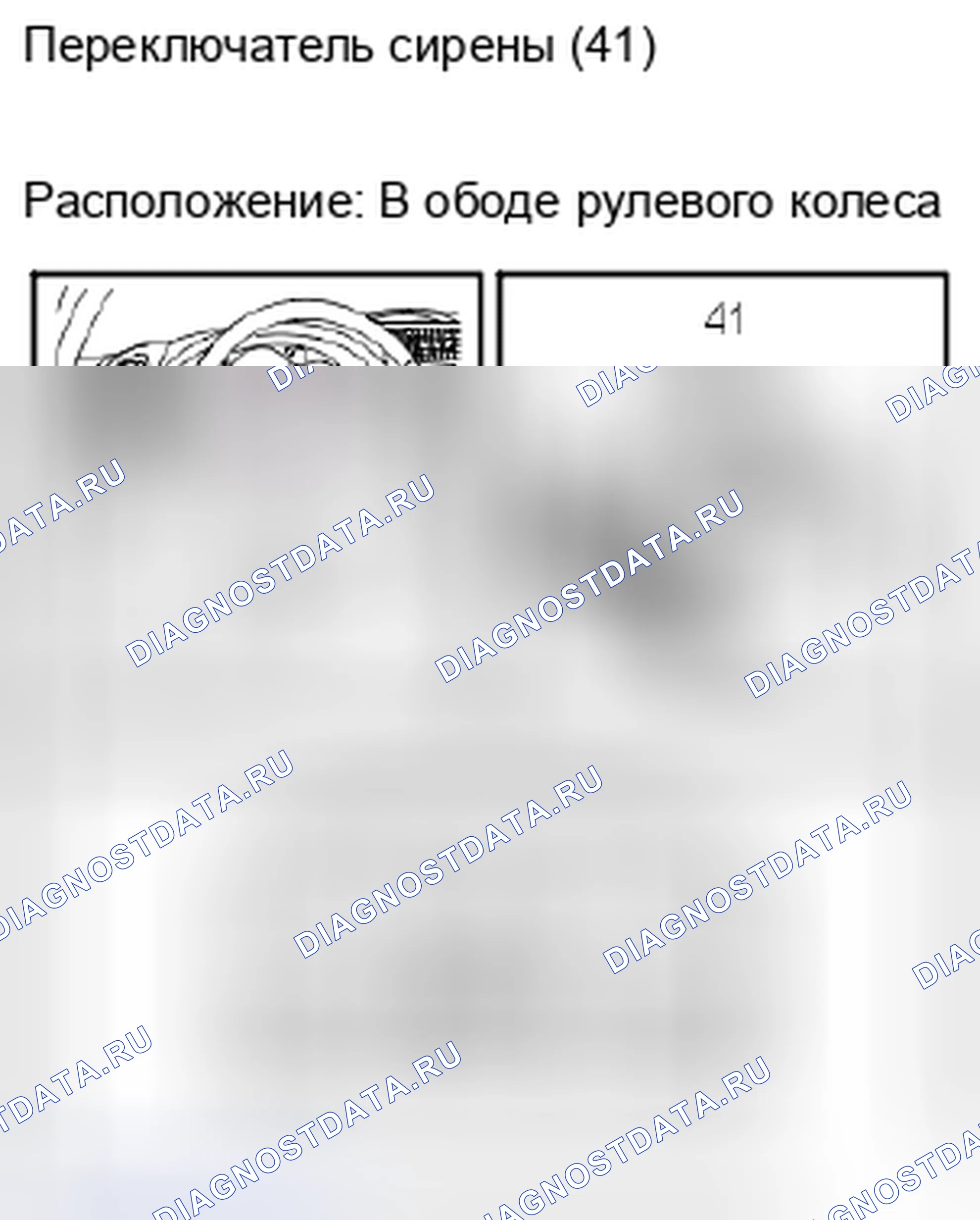 Рис. 382: Перечень компонентов. Kia Optima II