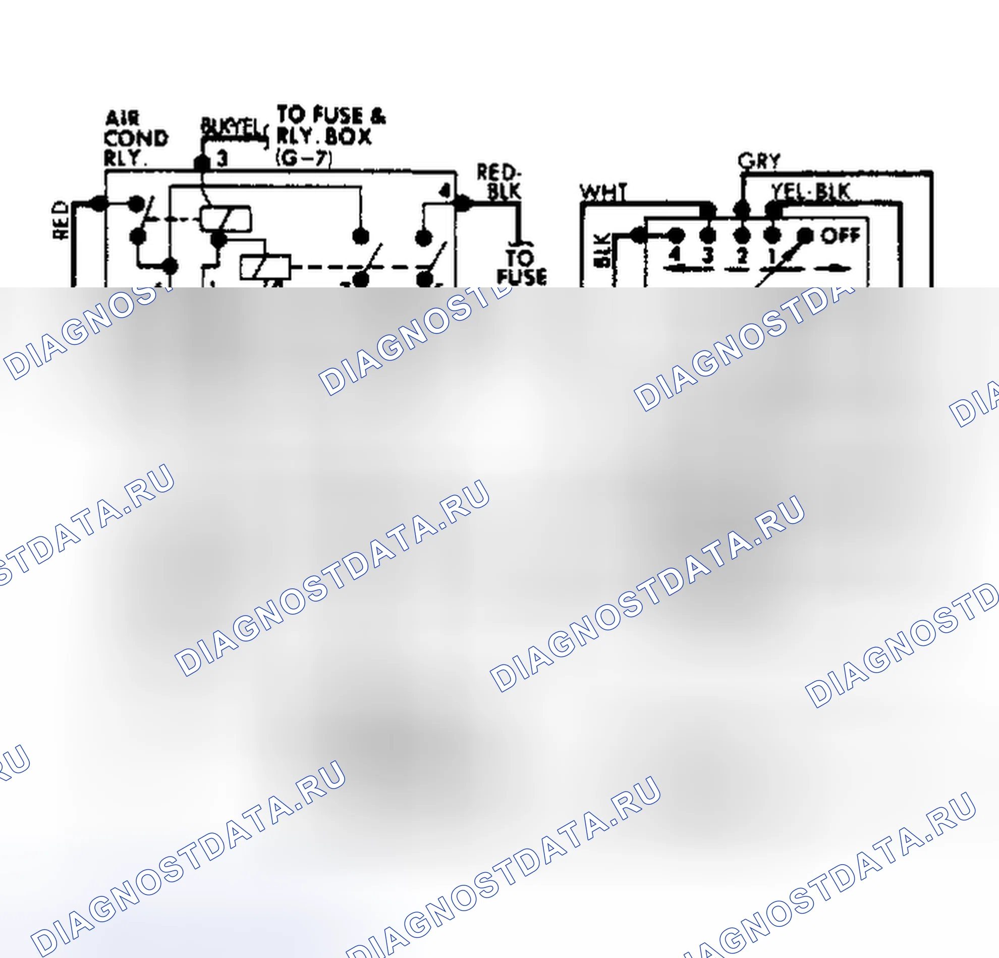 Рис. 5: электросхема A / C (кролик, Rabbit GTI и Rubbit Pickup). Volkswagen Jetta I