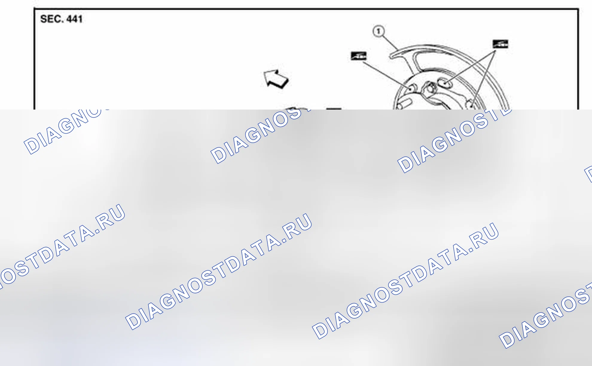 Рис. 6: Разнесенный вид. Nissan Altima L33