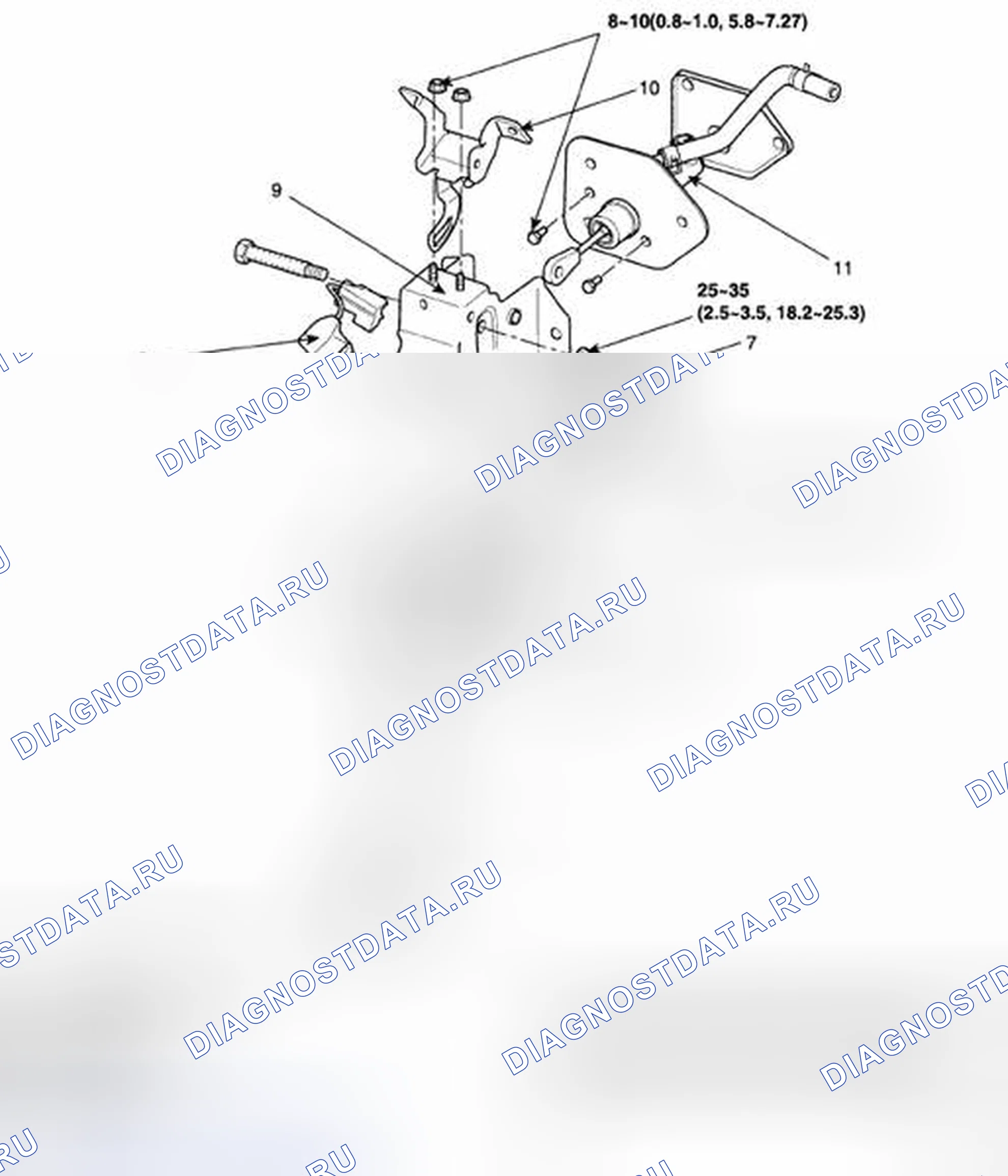 Рис. 14: КОМПОНЕНТЫ. Hyundai Santa Fe II