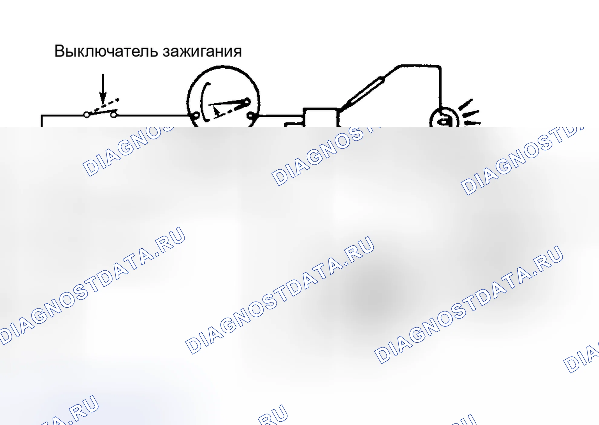 Рис. 40: Топливомер и цепь. Honda CR-V V