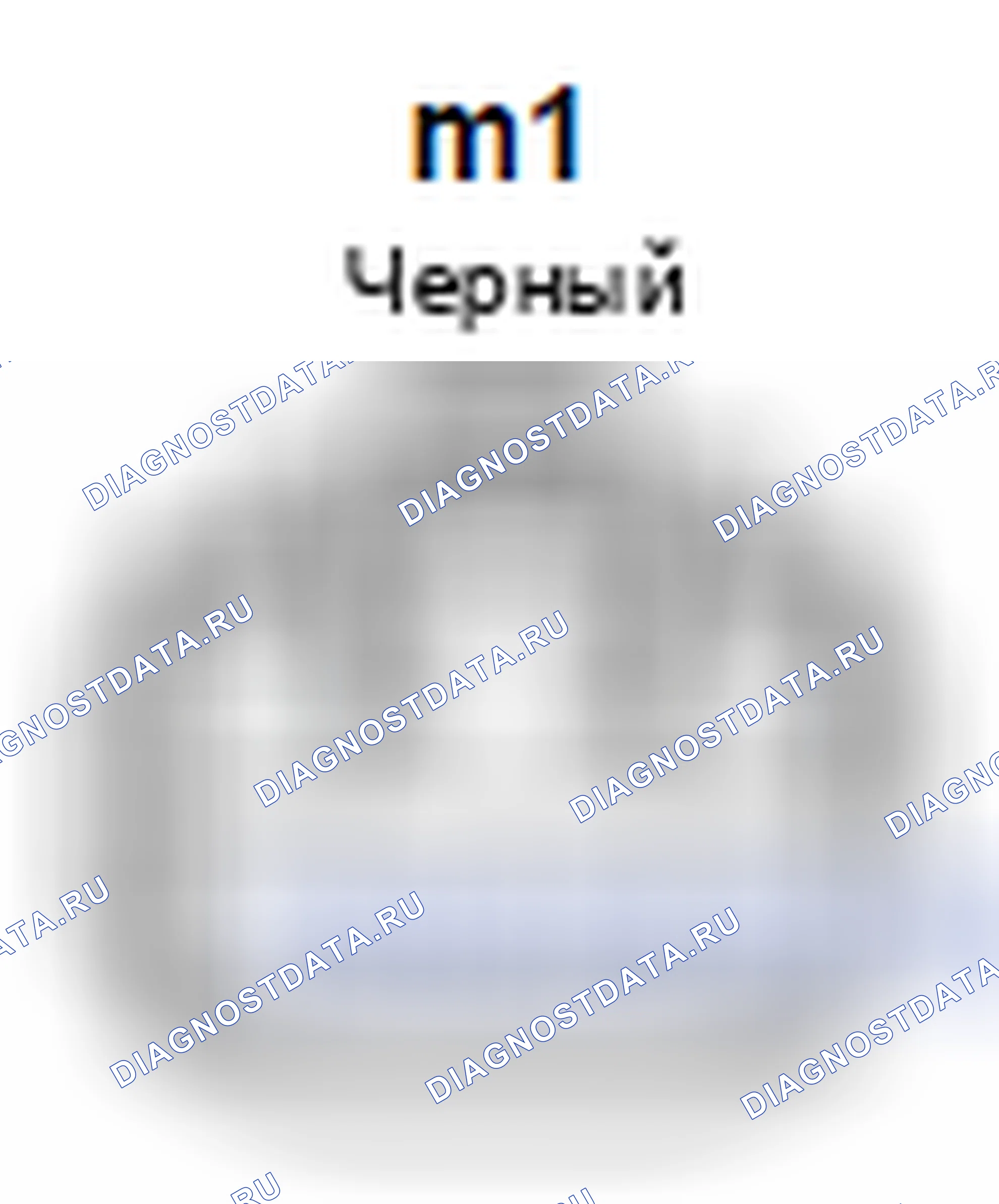 Рис. 875: Вид с торца разъема штепсельной розетки (m1). Toyota 4Runner V