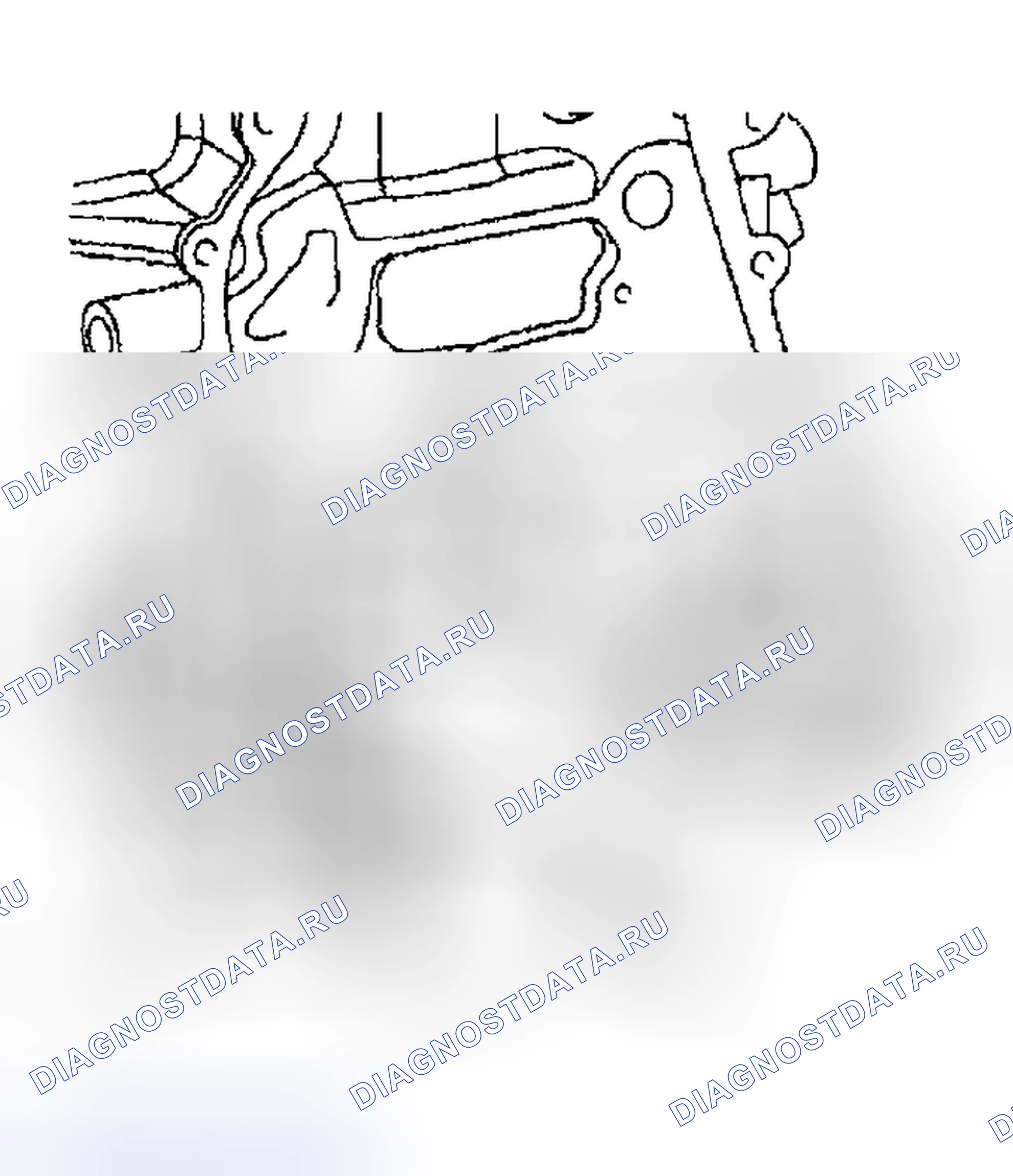 Рис. 13: Примечание по установке масляного поддона (L3). Honda CR-V I рестайлинг