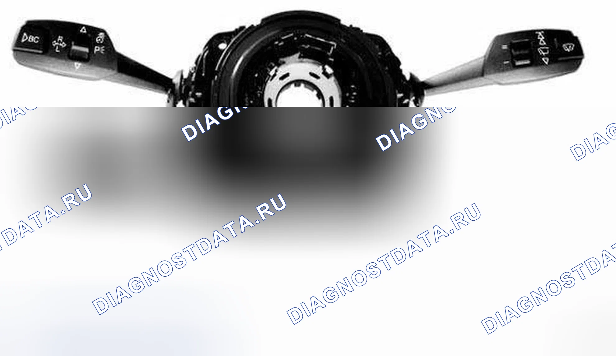Рис. 1086: выключатель рулевой колонки: E70, E71, E81, E82, E87, E90, E91, E92, E93. BMW M3 E90