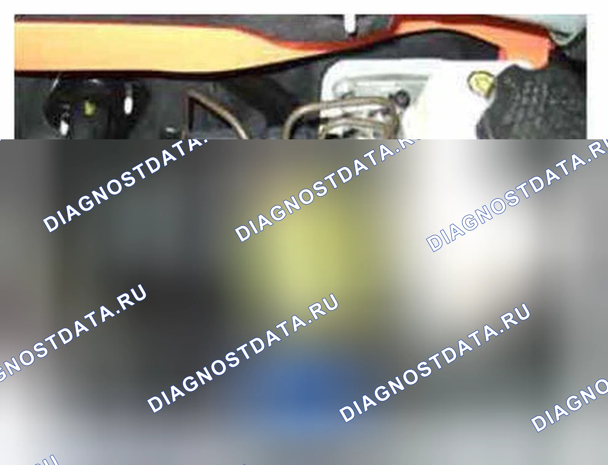 Рис. 203: Расположение компонентов. Hyundai Sonata VI