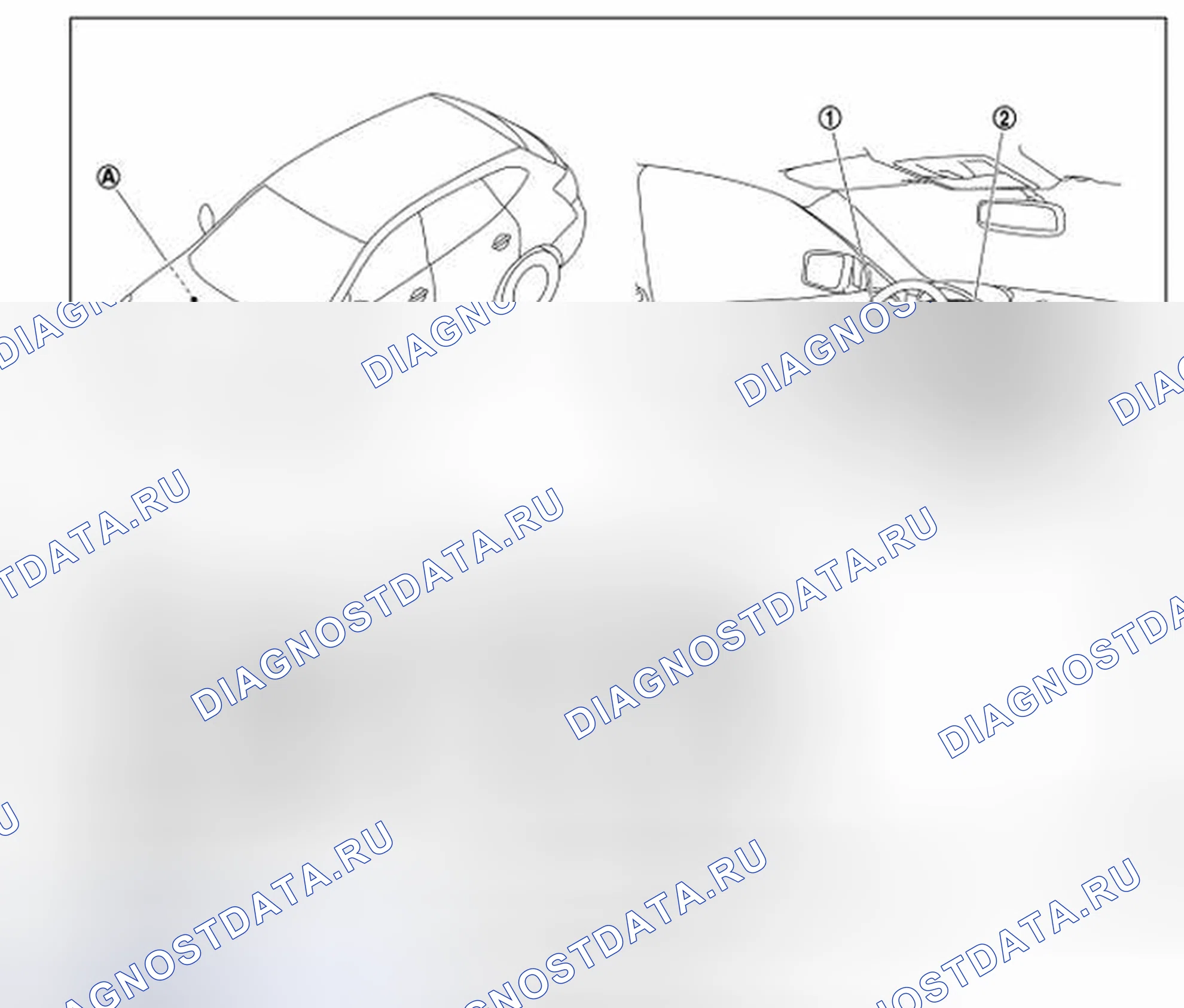 Рис. 23: Расположение компонентов. Honda Shuttle I