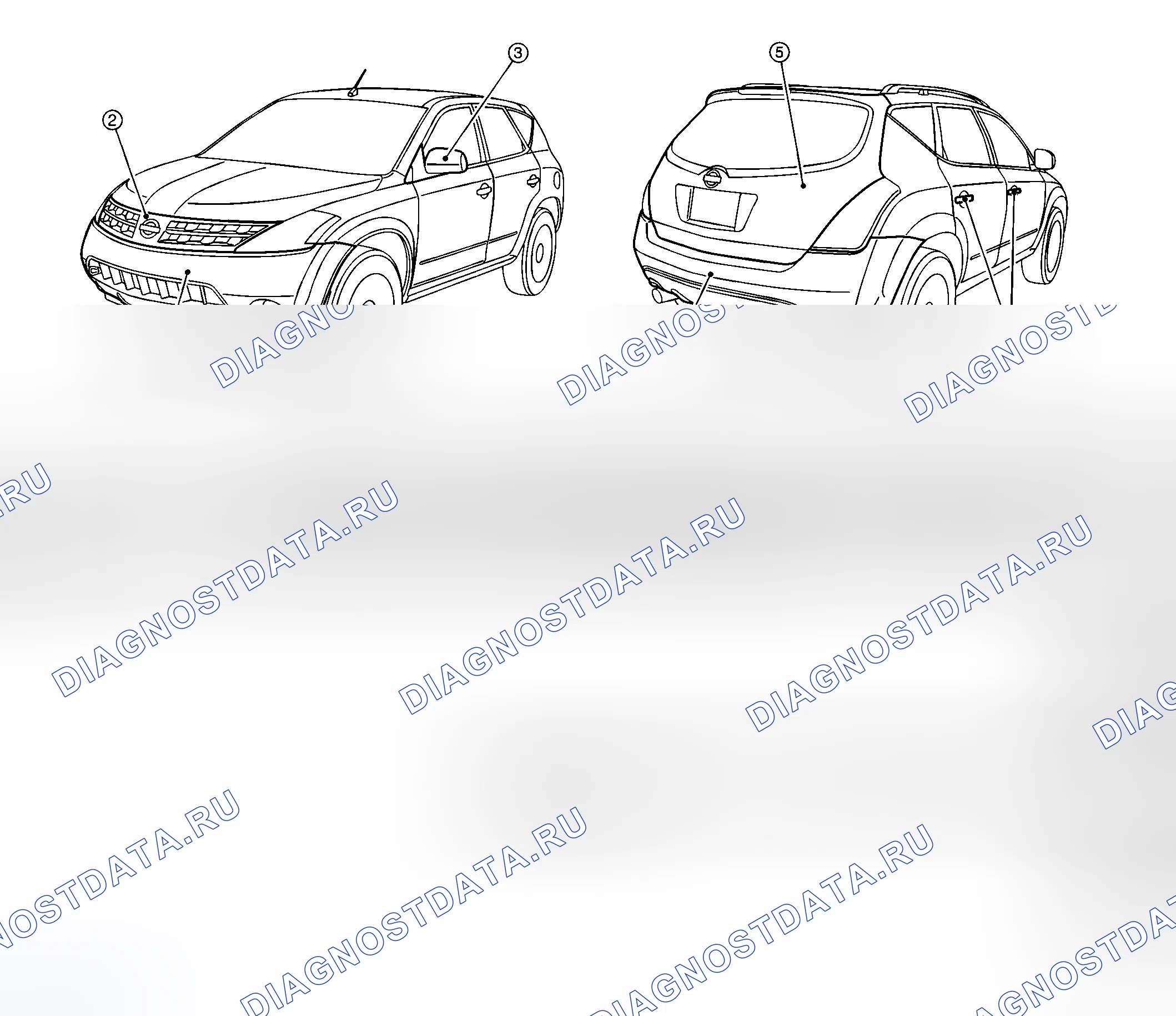 Рис. 148: Цвет окраски кузова. Honda Integra I