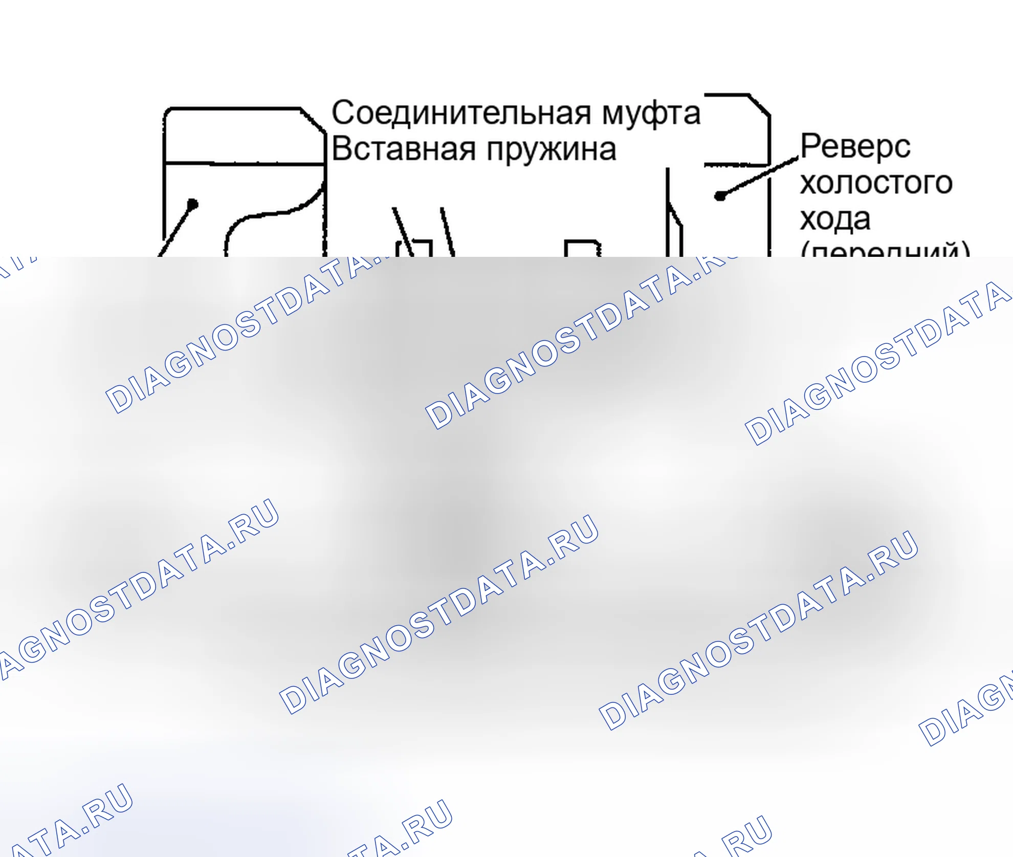 Рис. 412: ПЕРЕДАЧА ЗАДНЕГО ХОДА. Nissan Sentra B15