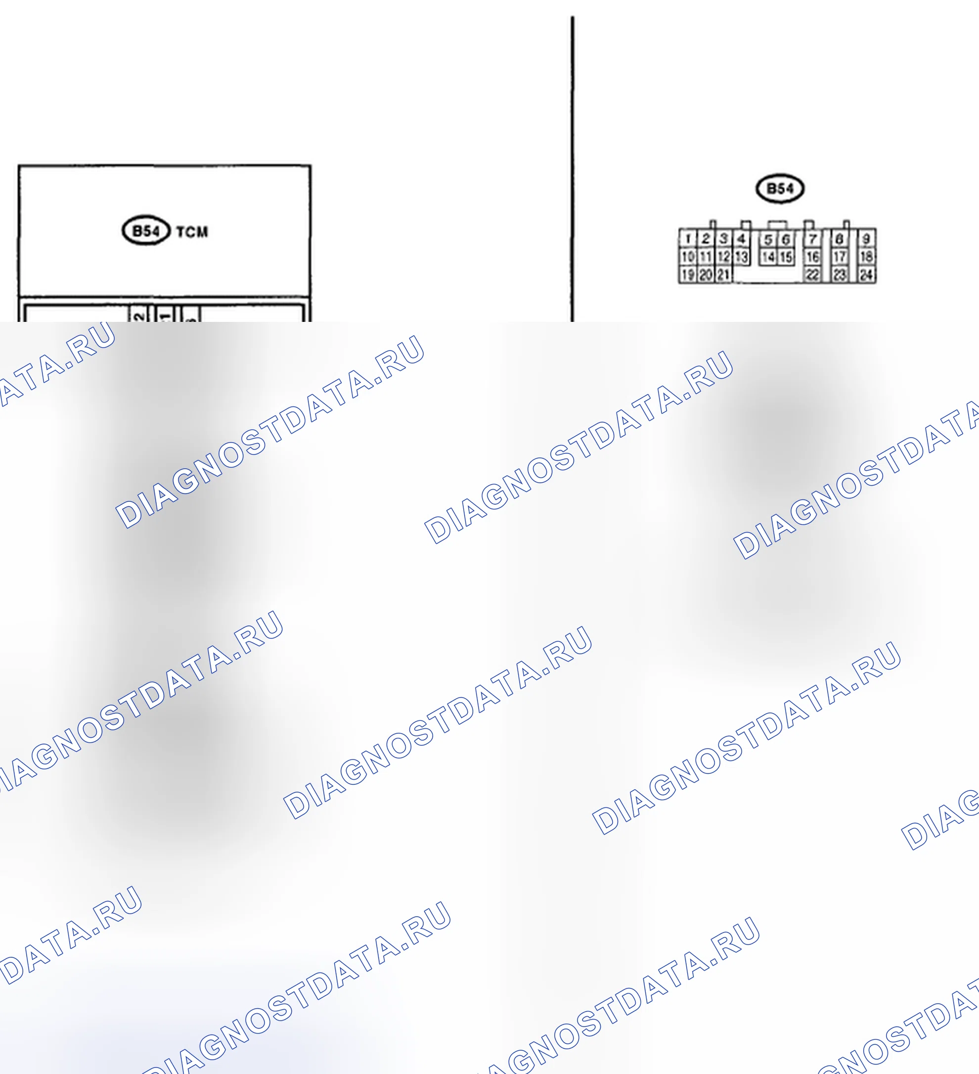 Рис. 316: электросхема. Subaru Legacy BL/BP рестайлинг