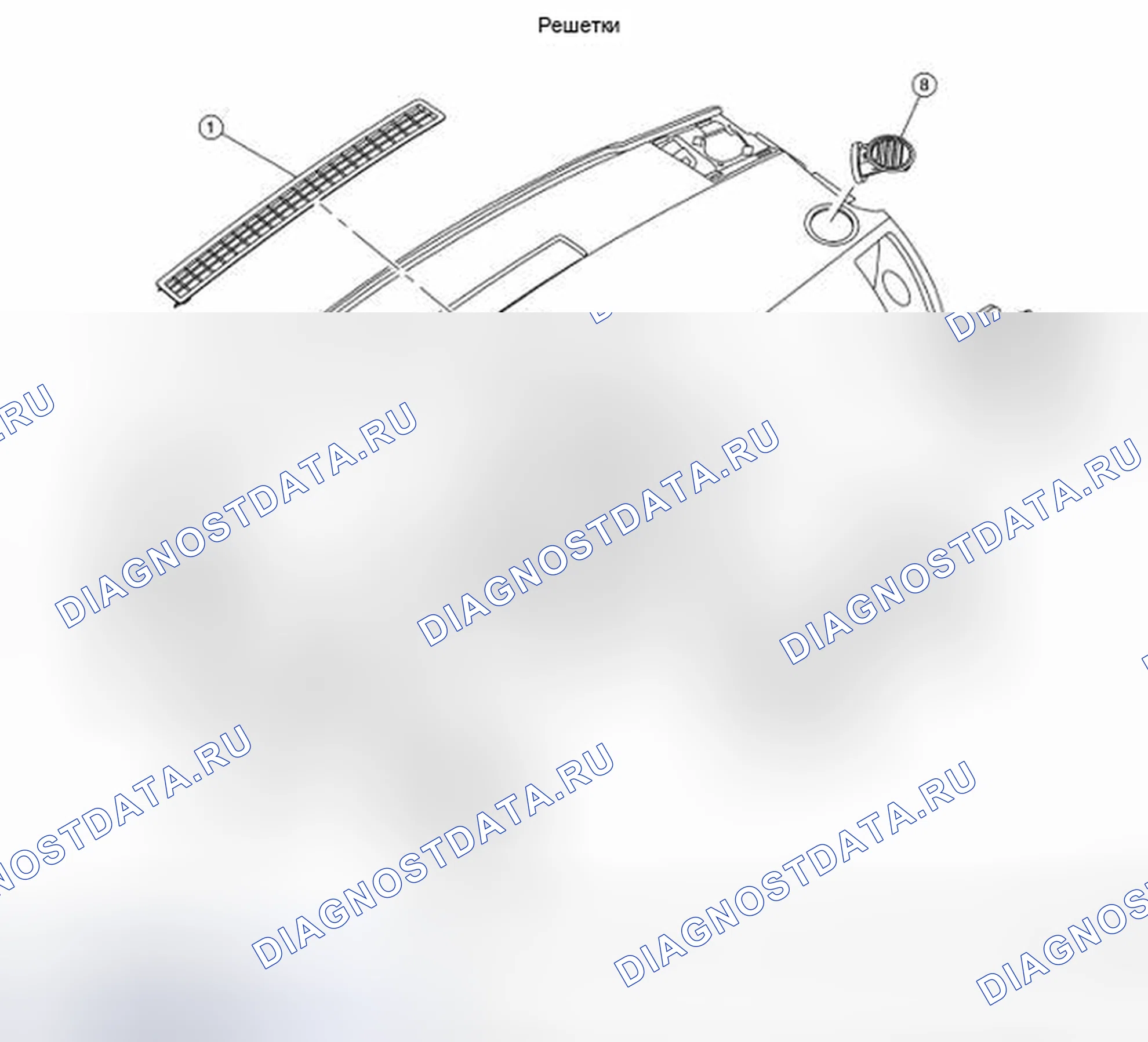 Рис. 86: Идентификация решеток. Nissan Sentra B16