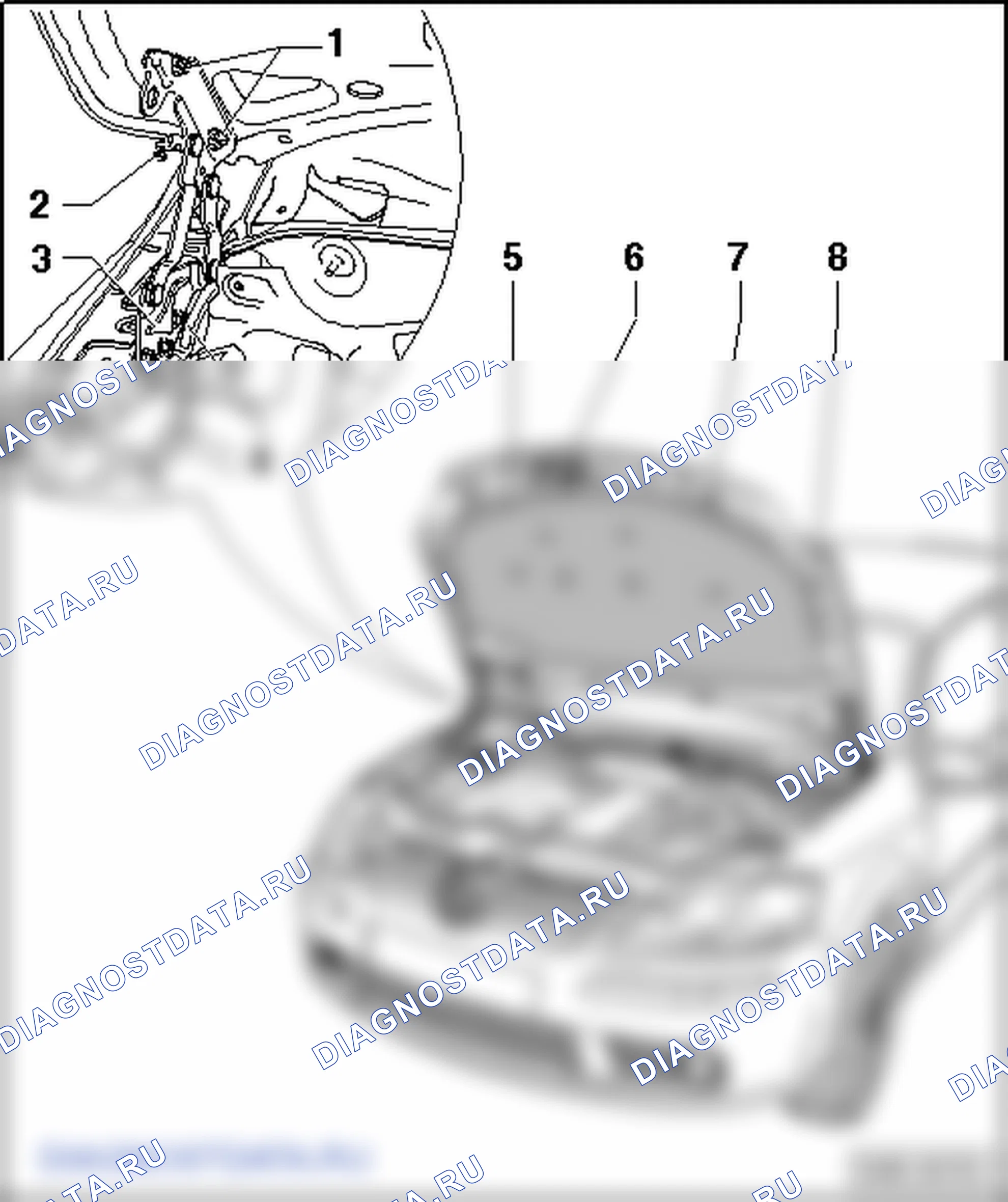Капот. Volkswagen Golf Plus I