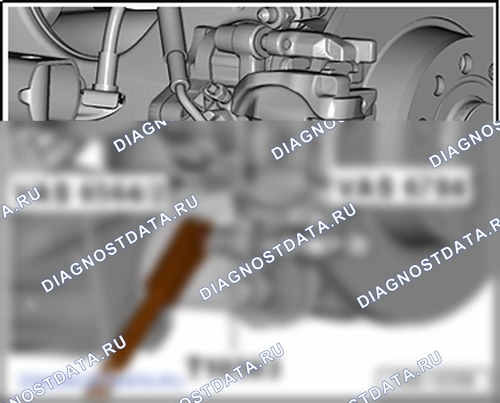 Задние тормоза. Audi A3 8V