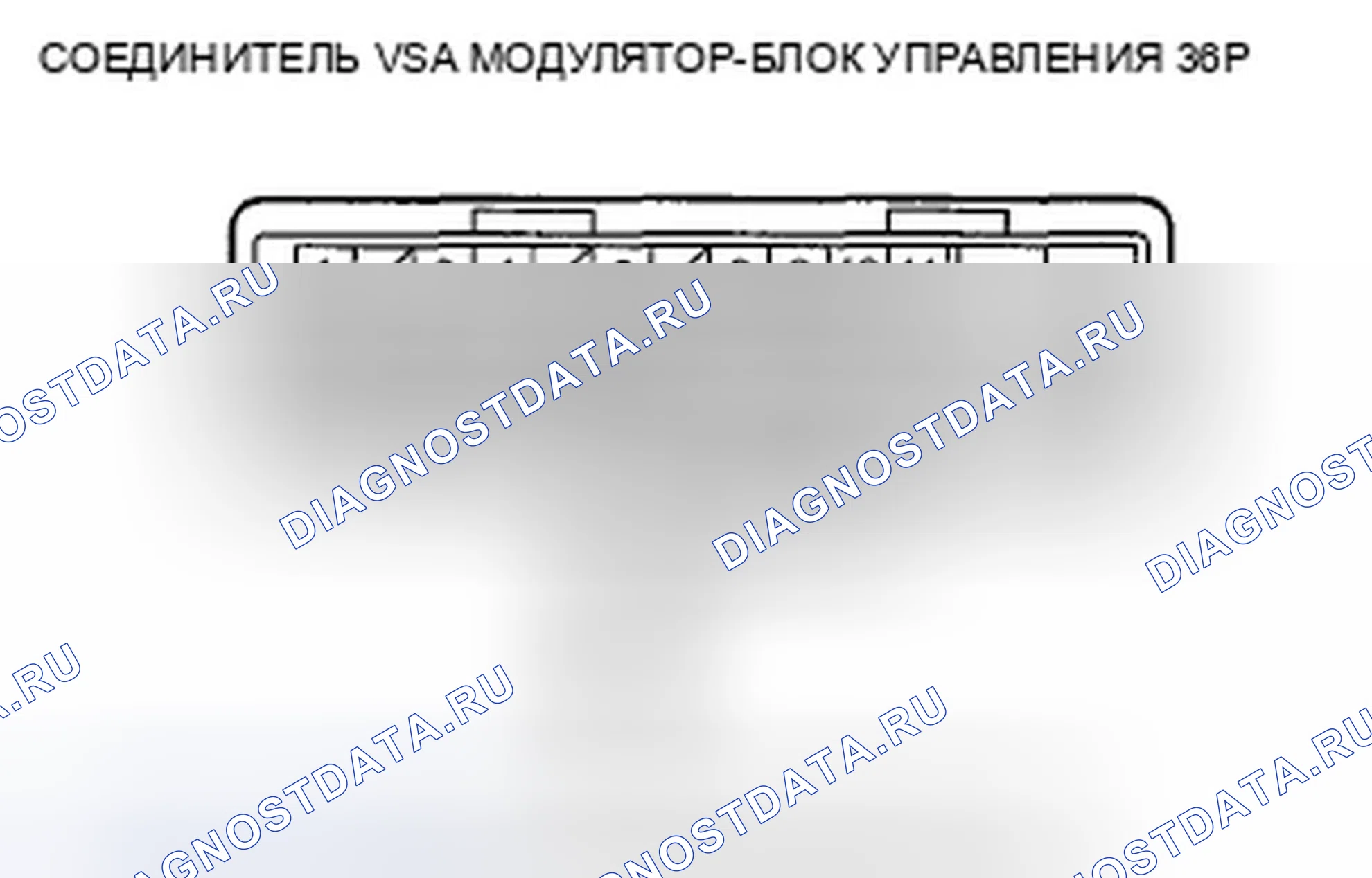 Рис. 138: Индикатор ABS, индикатор тормозной системы и индикатор VSA не гаснут. Honda Accord VIII