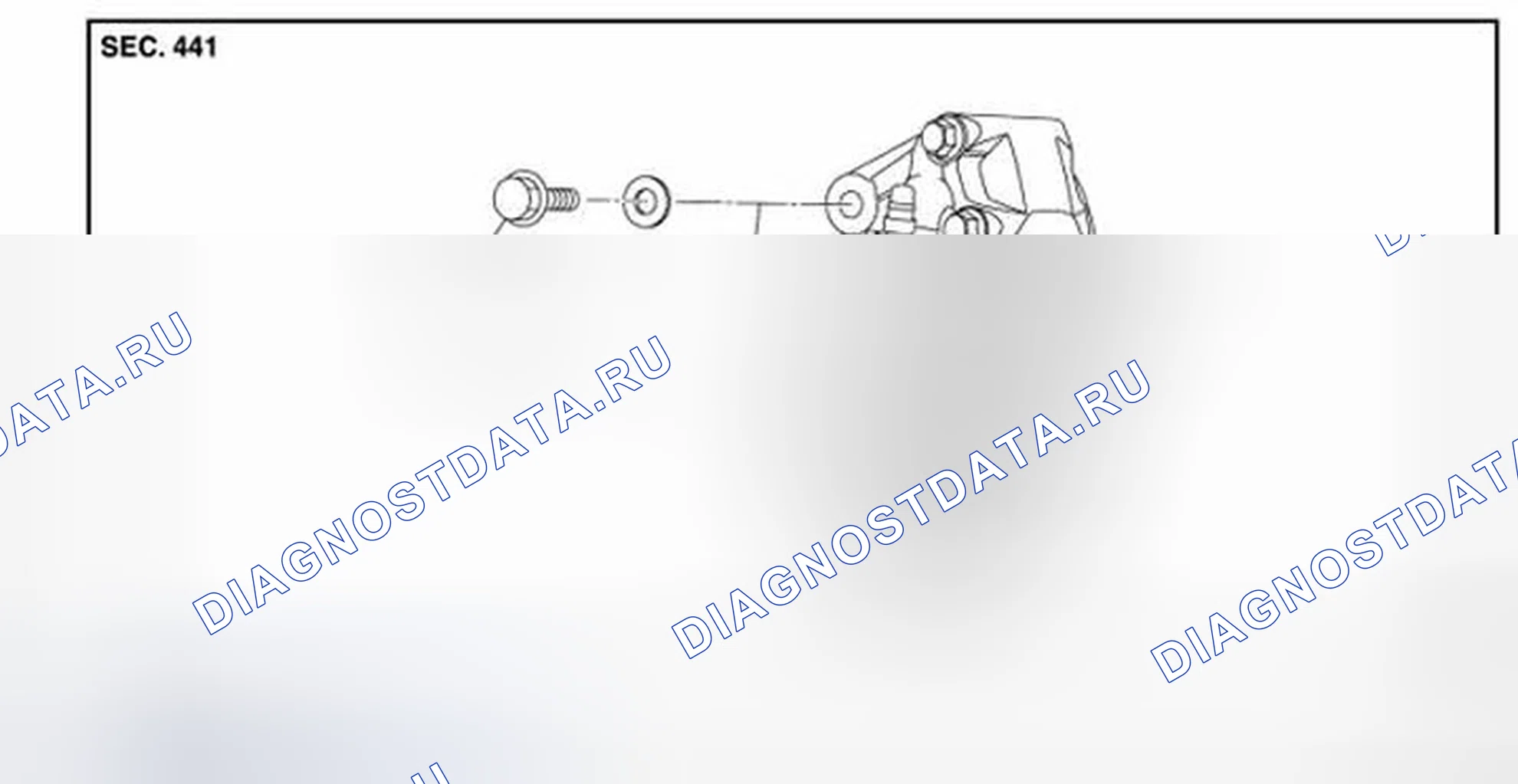 Рис. 222: ДЕМОНТАЖ. Infiniti G37 IV рестайлинг