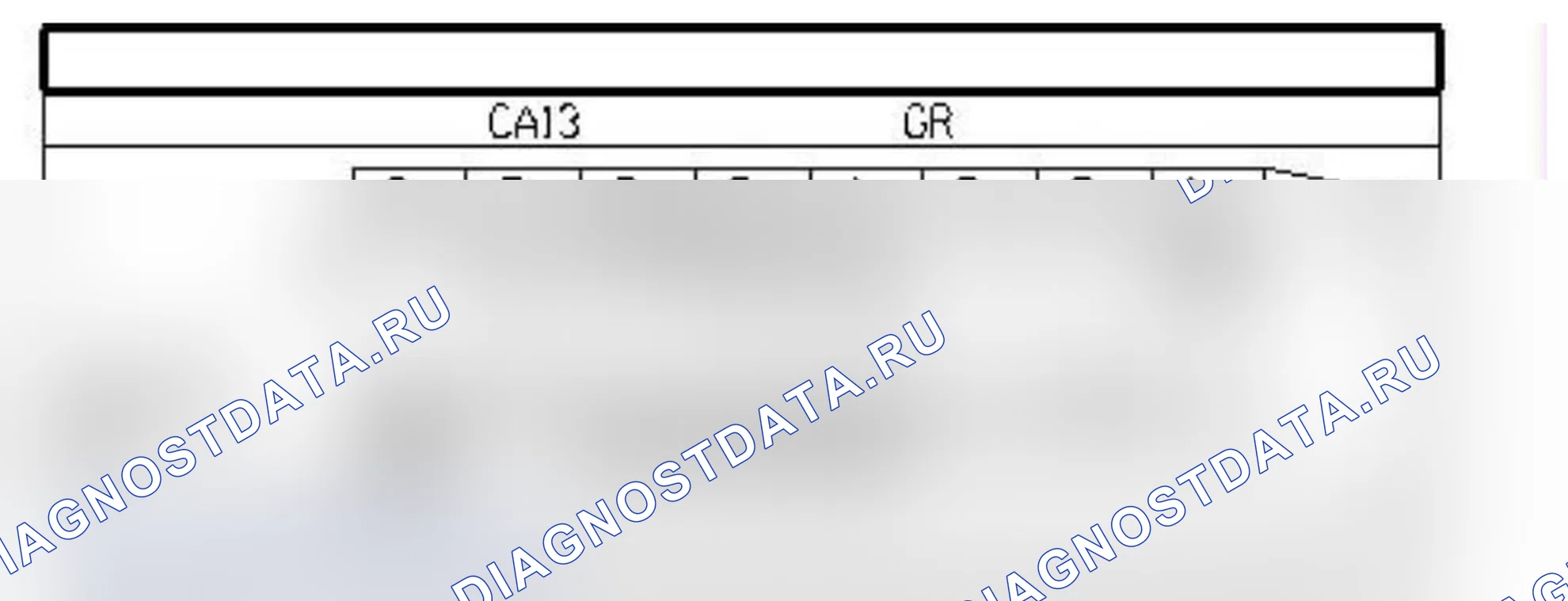 Распиновка разъёма 225 — Диагностический раз.. Renault Laguna II