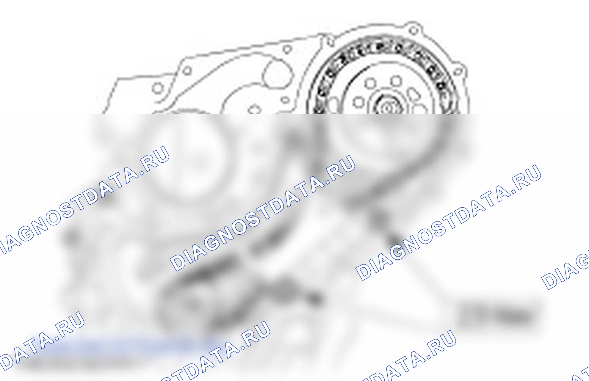 Сборка двигателя. Ford Transit Connect I