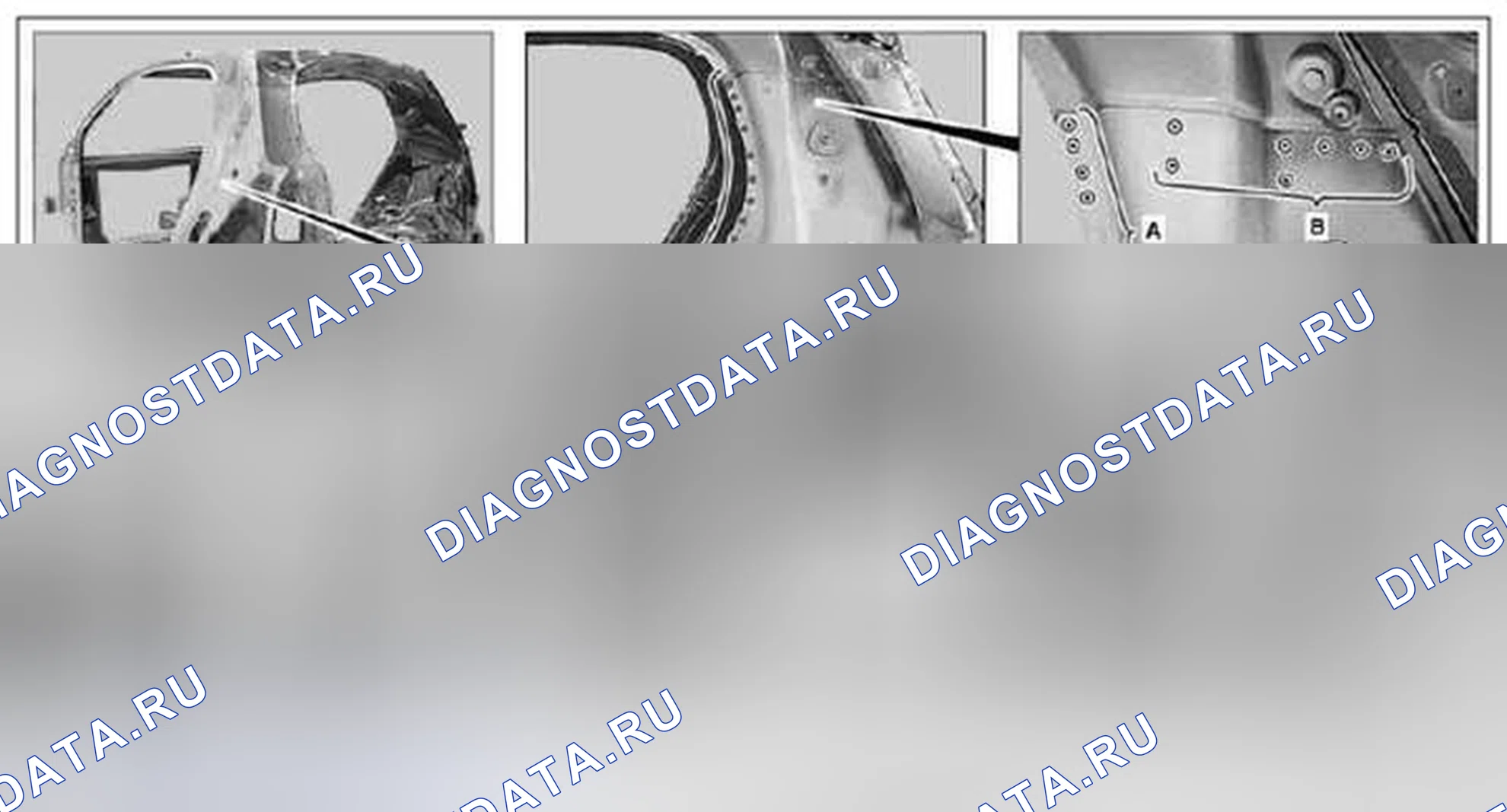 Рис. 170: Отдельная арматура В-образной колонны - AR63.20-хтагx1-xtагx2 P-1351 01MCC. Kia Soul I