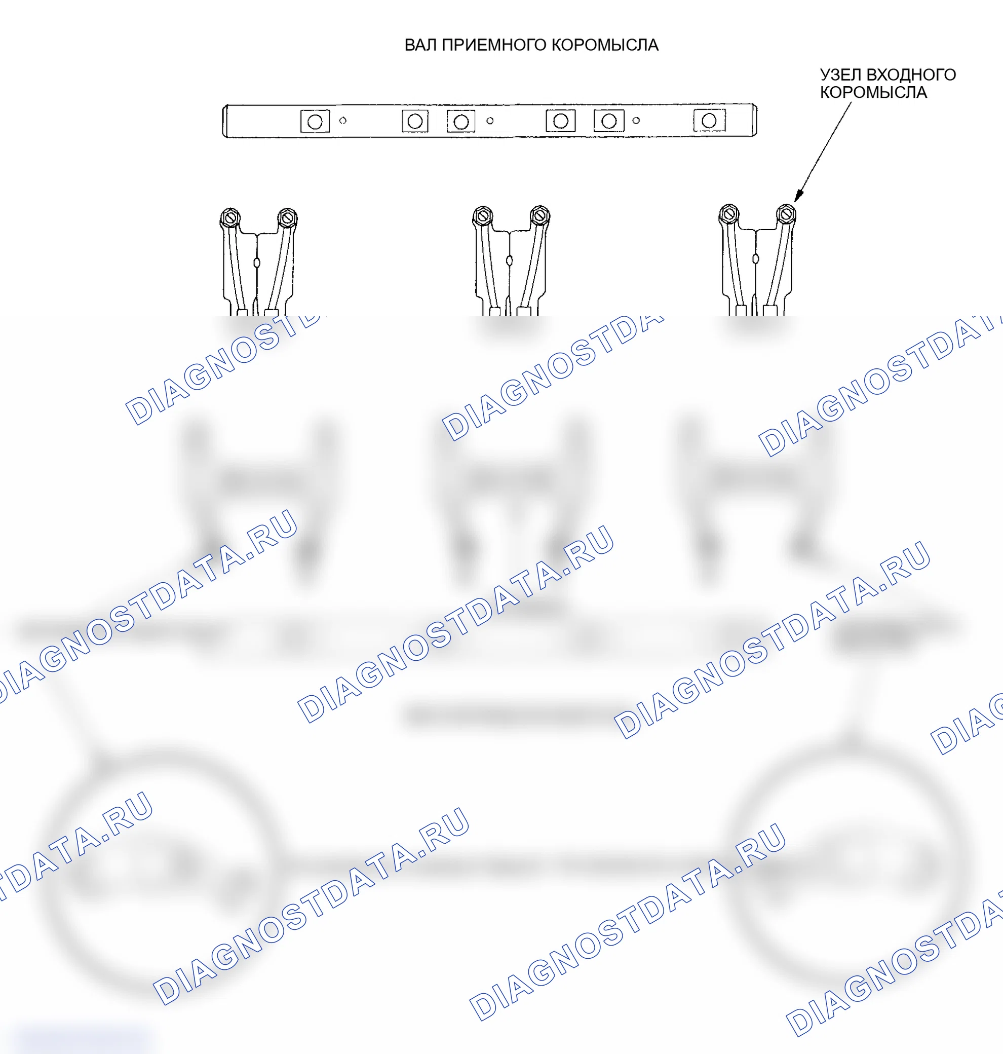 Рис. 284: Разборка / повторная сборка коромысла и вала. Honda Odyssey II