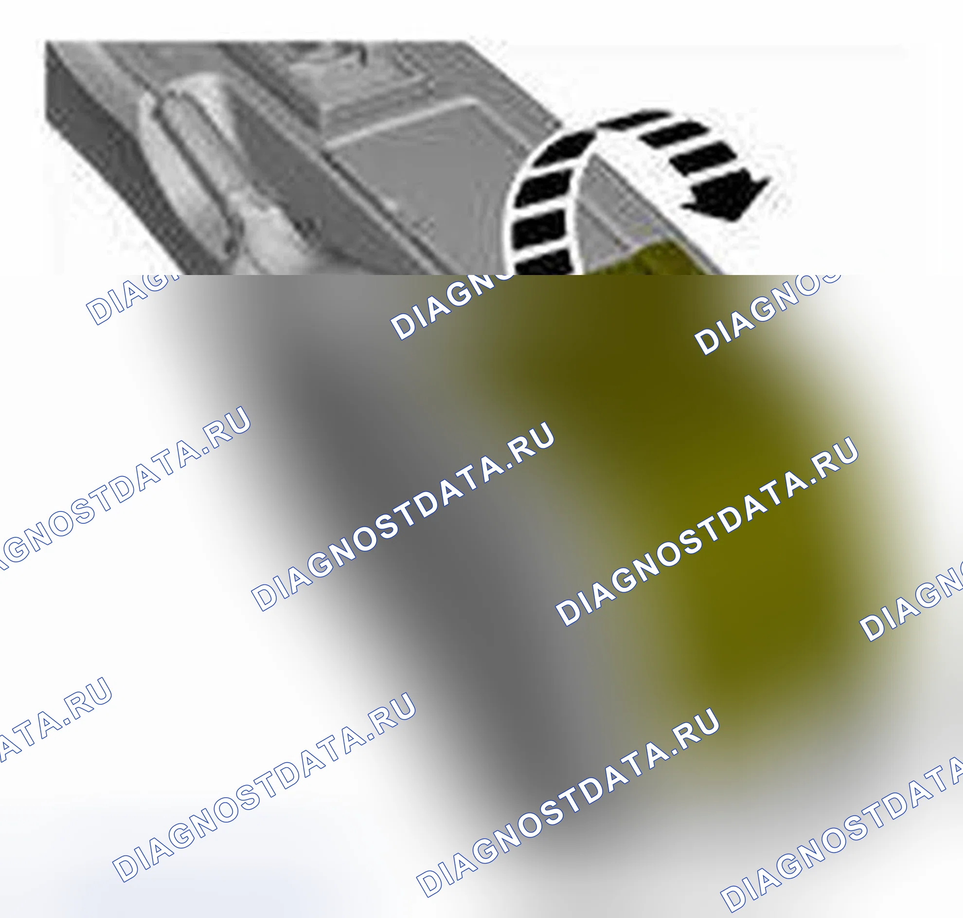 Рис. 2: Демонтаж. Ford Mustang V рестайлинг 2